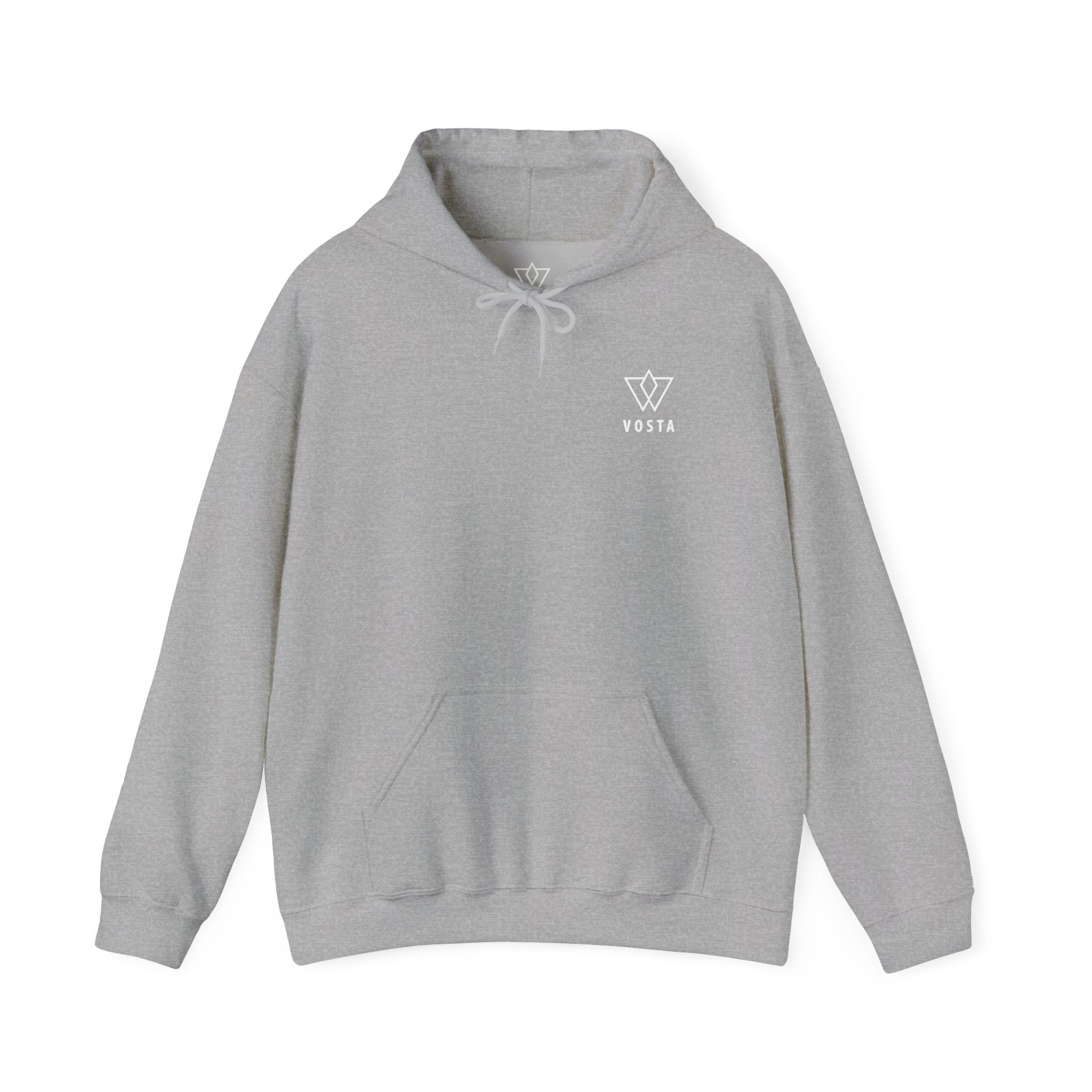 Vosta Hoodie - White Logo Pullover
