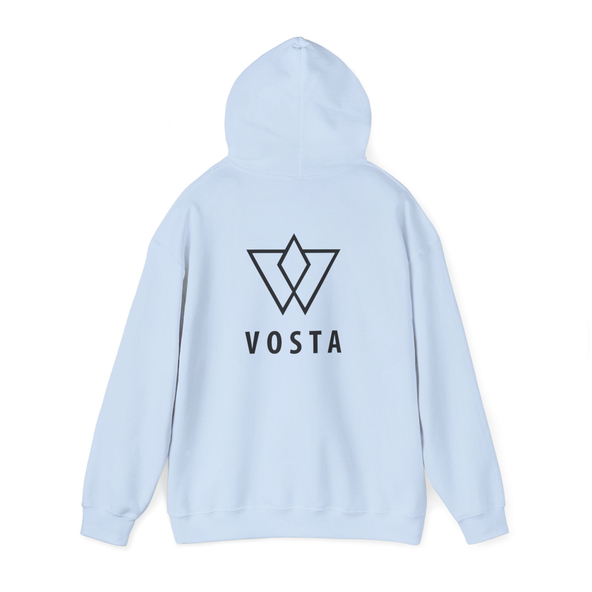 Vosta Hoodie - Black Logo Pullover