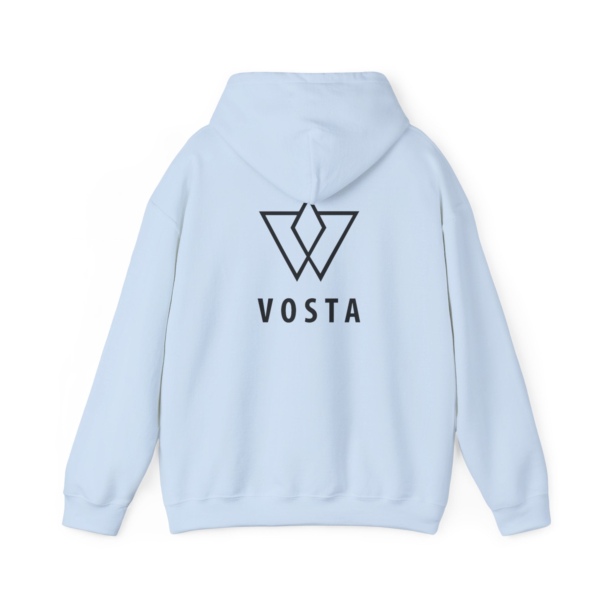 Vosta Hoodie - Black Logo Pullover