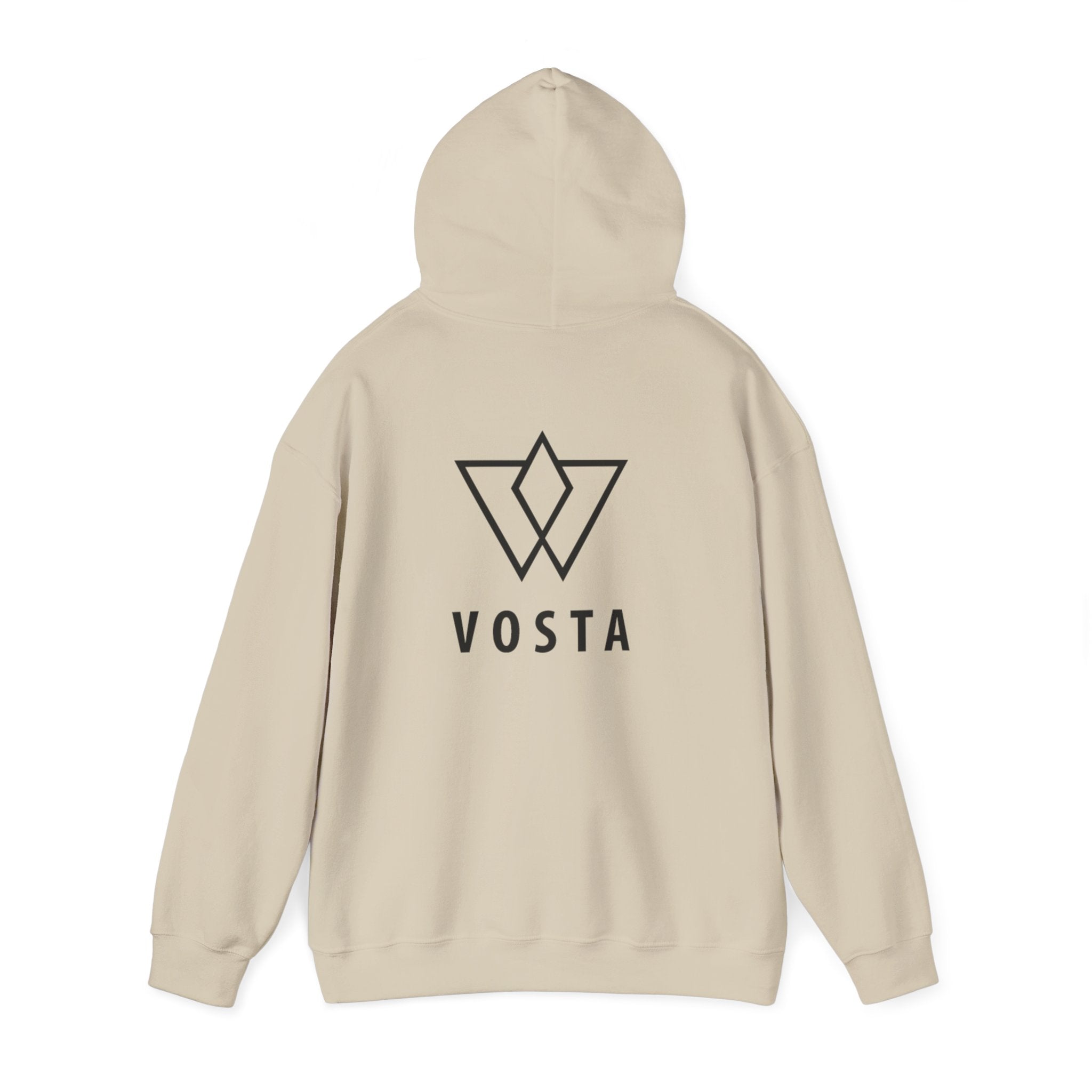 Vosta Hoodie - Black Logo Pullover