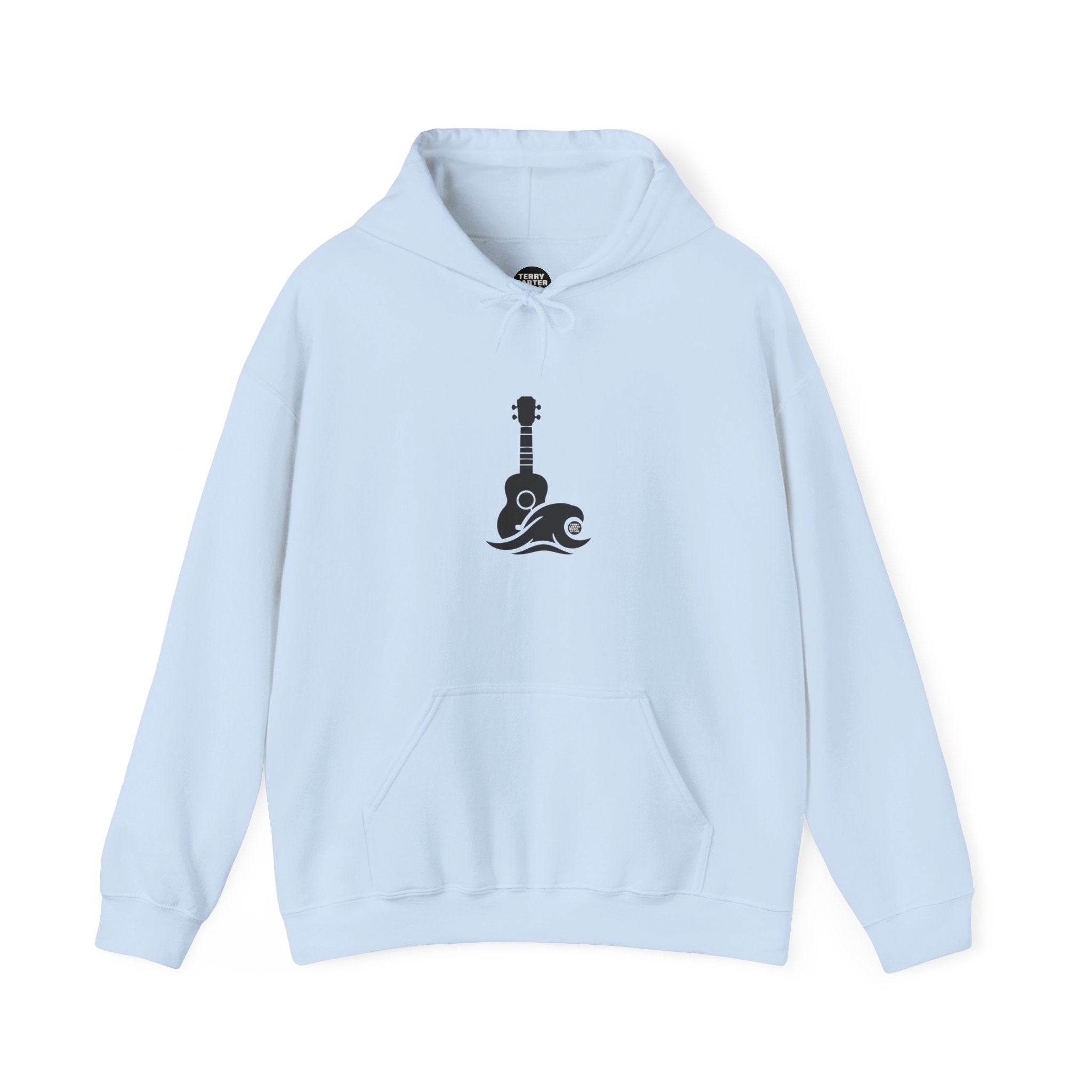 Ukulele Musician Hoodie - White Logo