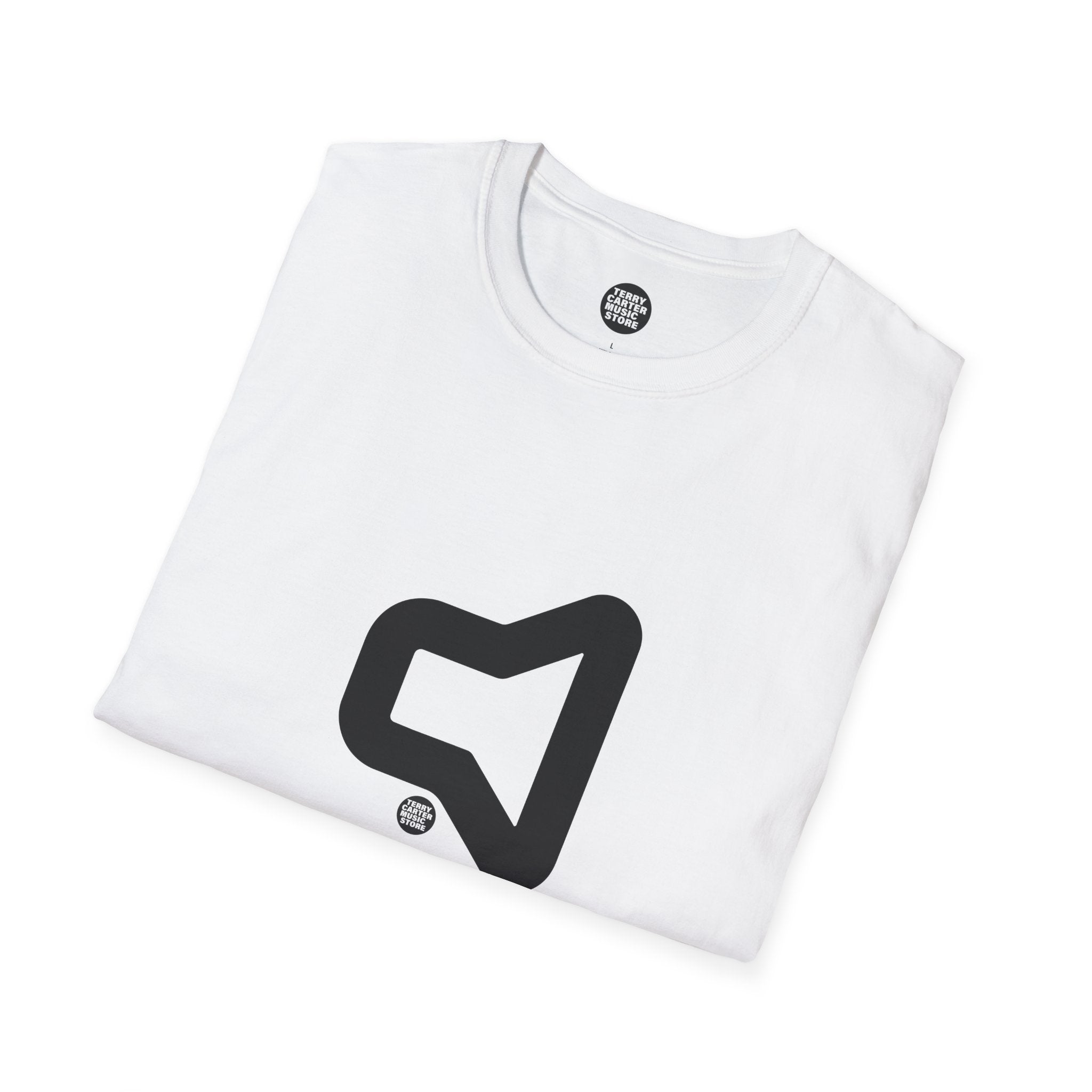Speaker Icon T‑Shirt - Black Logo