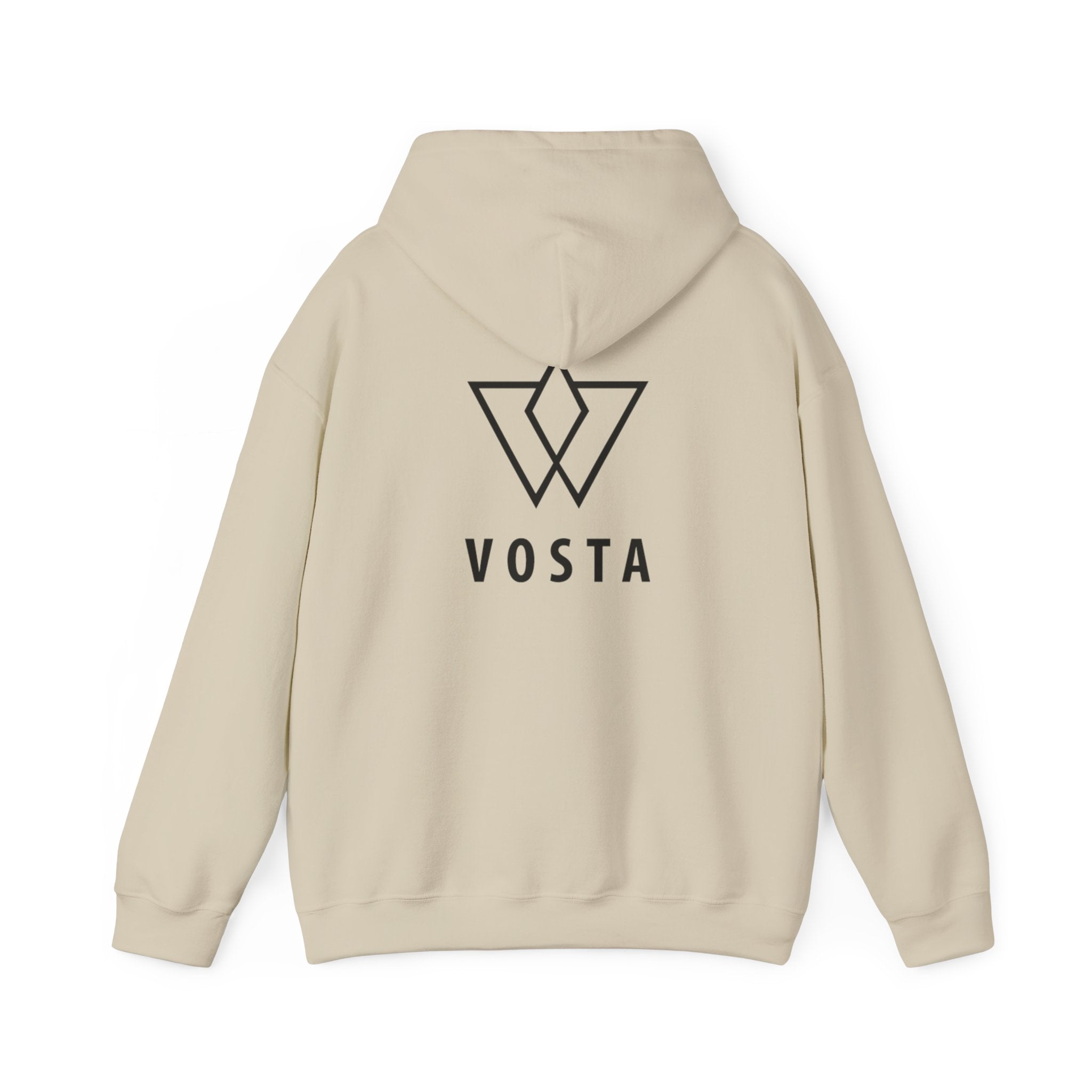 Vosta Hoodie - Black Logo Pullover