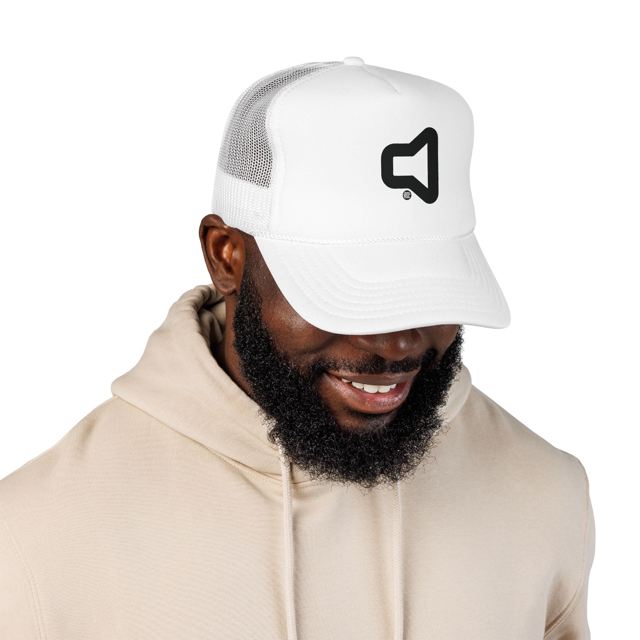 Speaker Icon Foam Trucker Hat