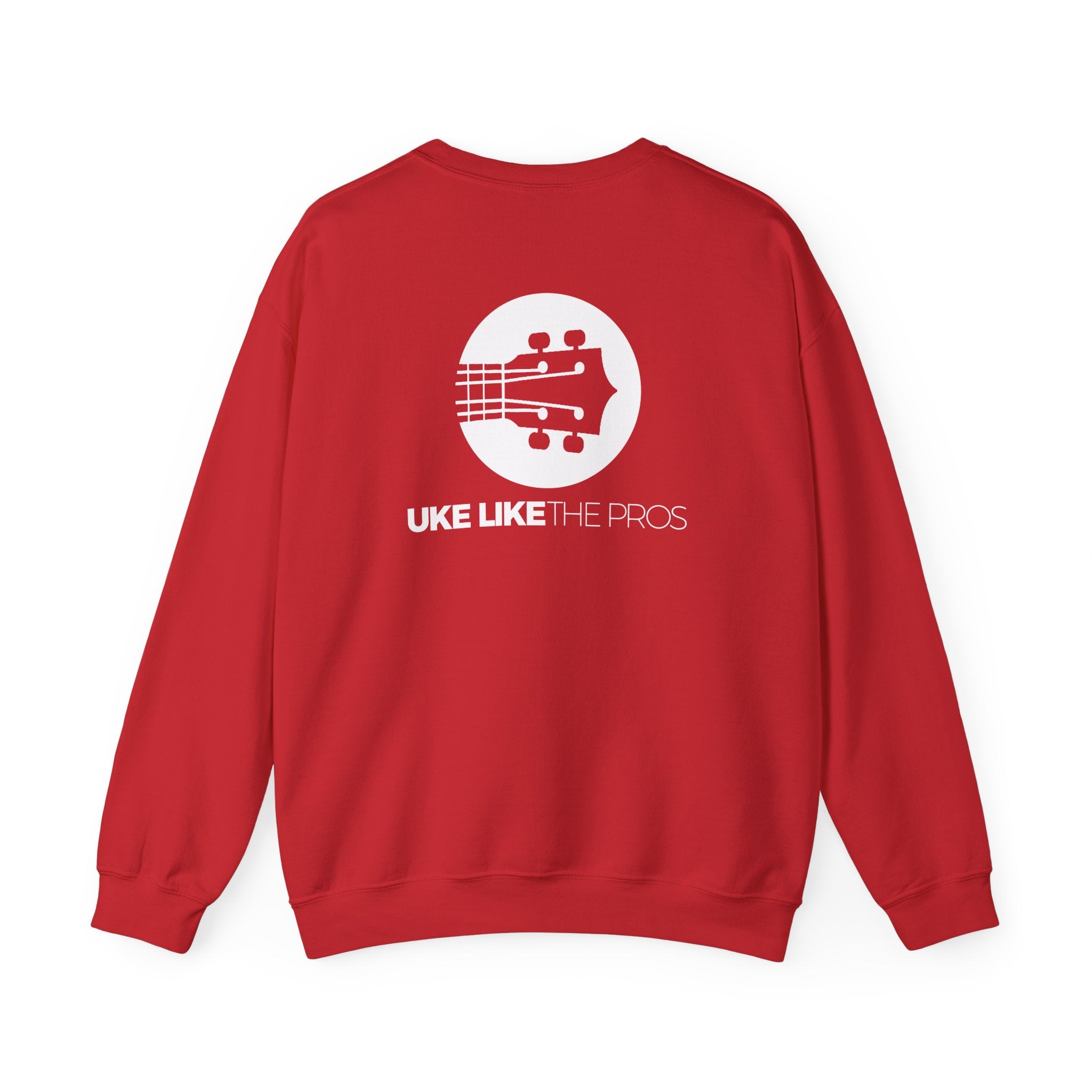 Uke Like The Pros Sweatshirt - White Logo