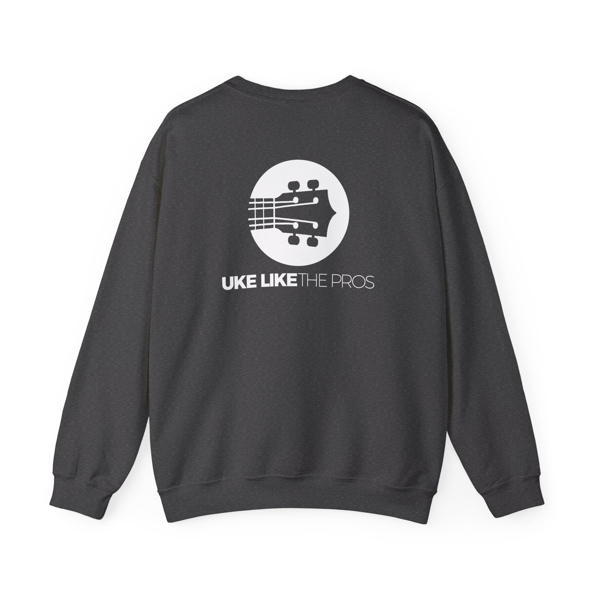 Uke Like The Pros Sweatshirt - White Logo