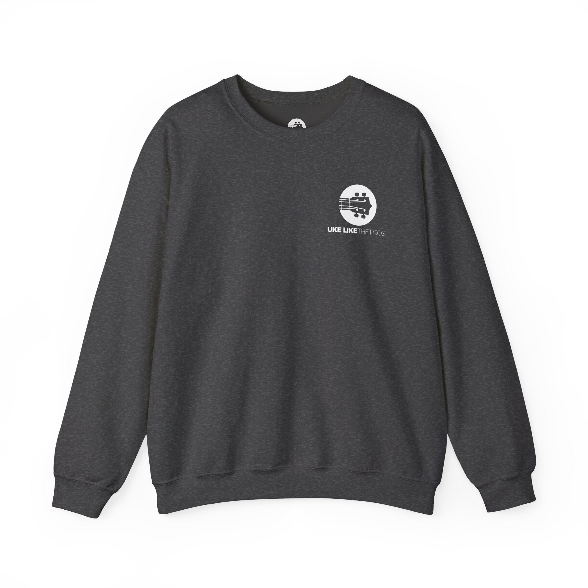 Uke Like The Pros Sweatshirt - White Logo