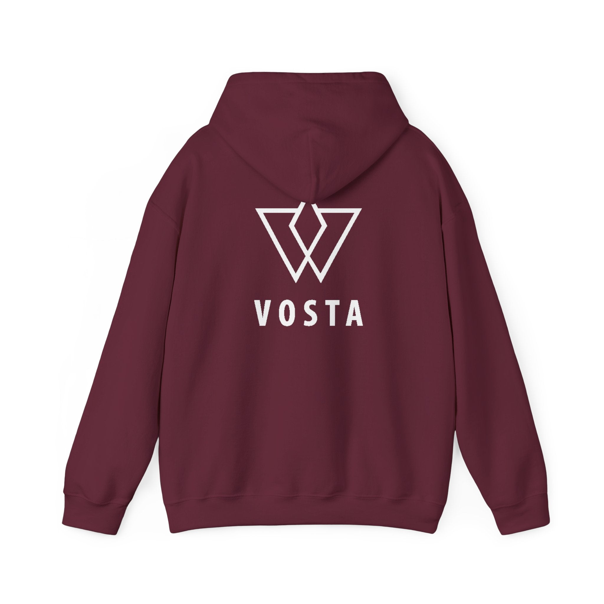 Vosta Hoodie - White Logo Pullover