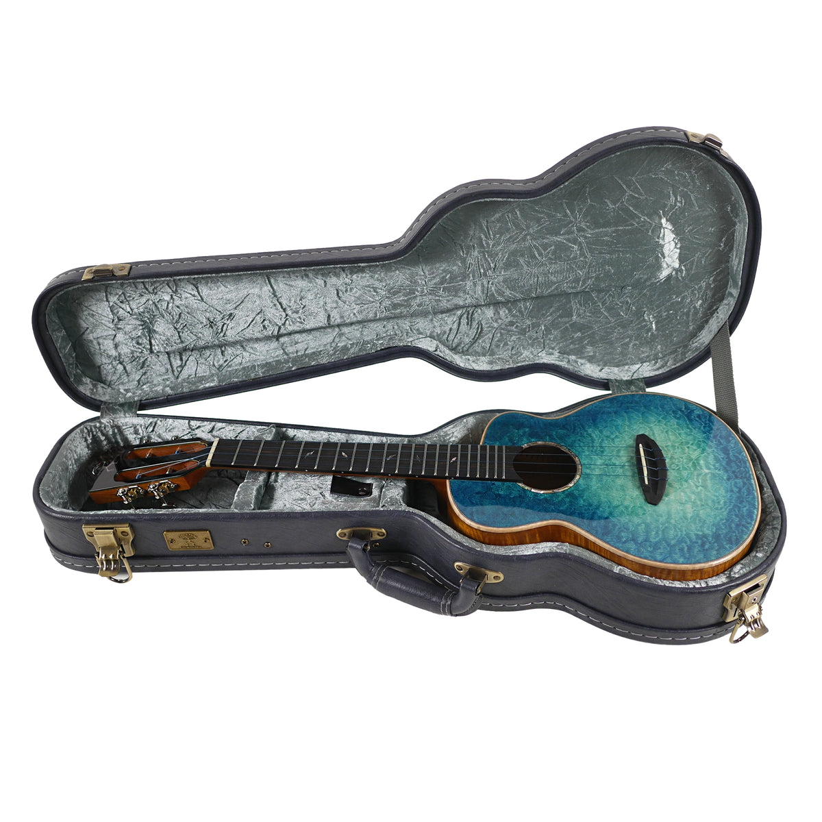 ANueNue UT188 MB Feather Bird Moana Blue Tenor Ukulele + 12-Month Lessons