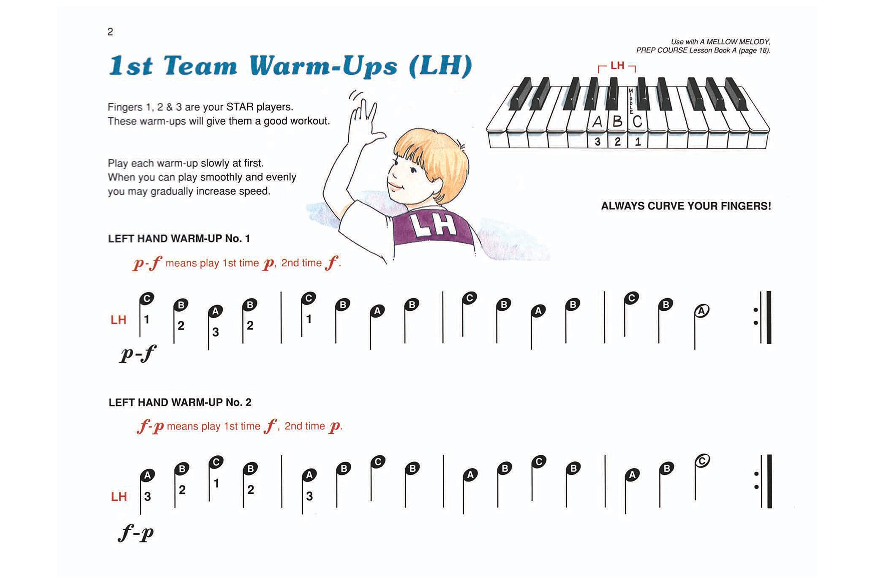 Alfred's Basic Piano Prep Course - Technic Book A