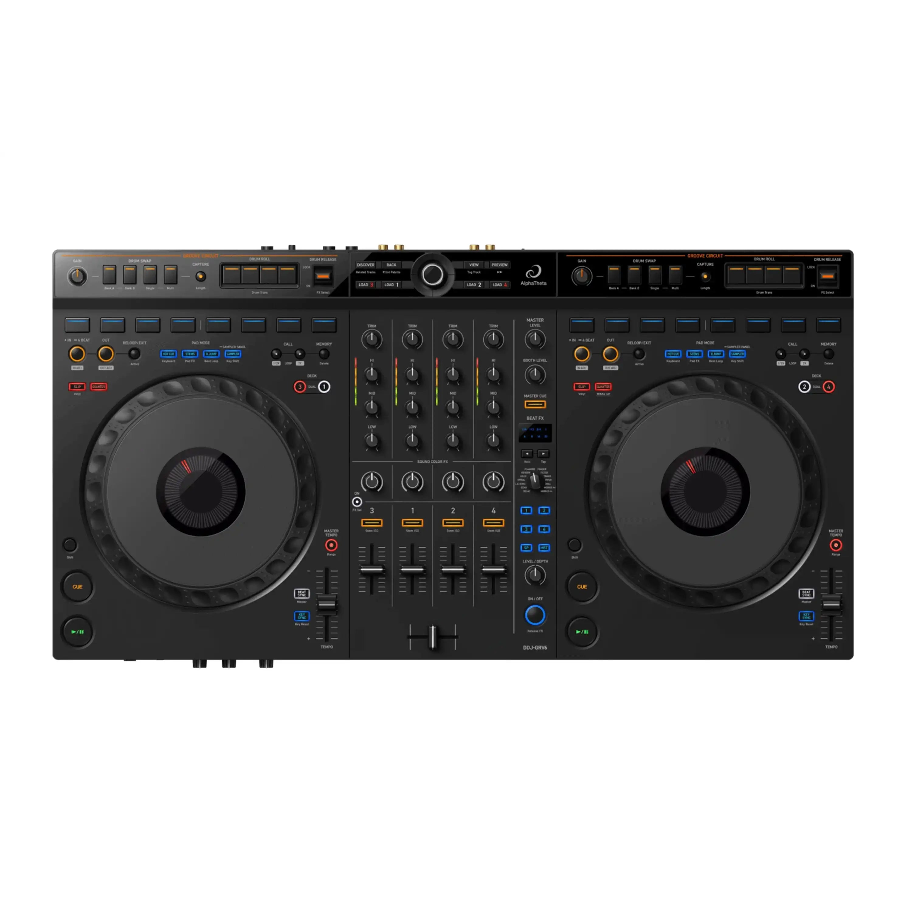 AlphaTheta-DDJ-GRV6-DJ-Controller1 | Terry Carter Music Store