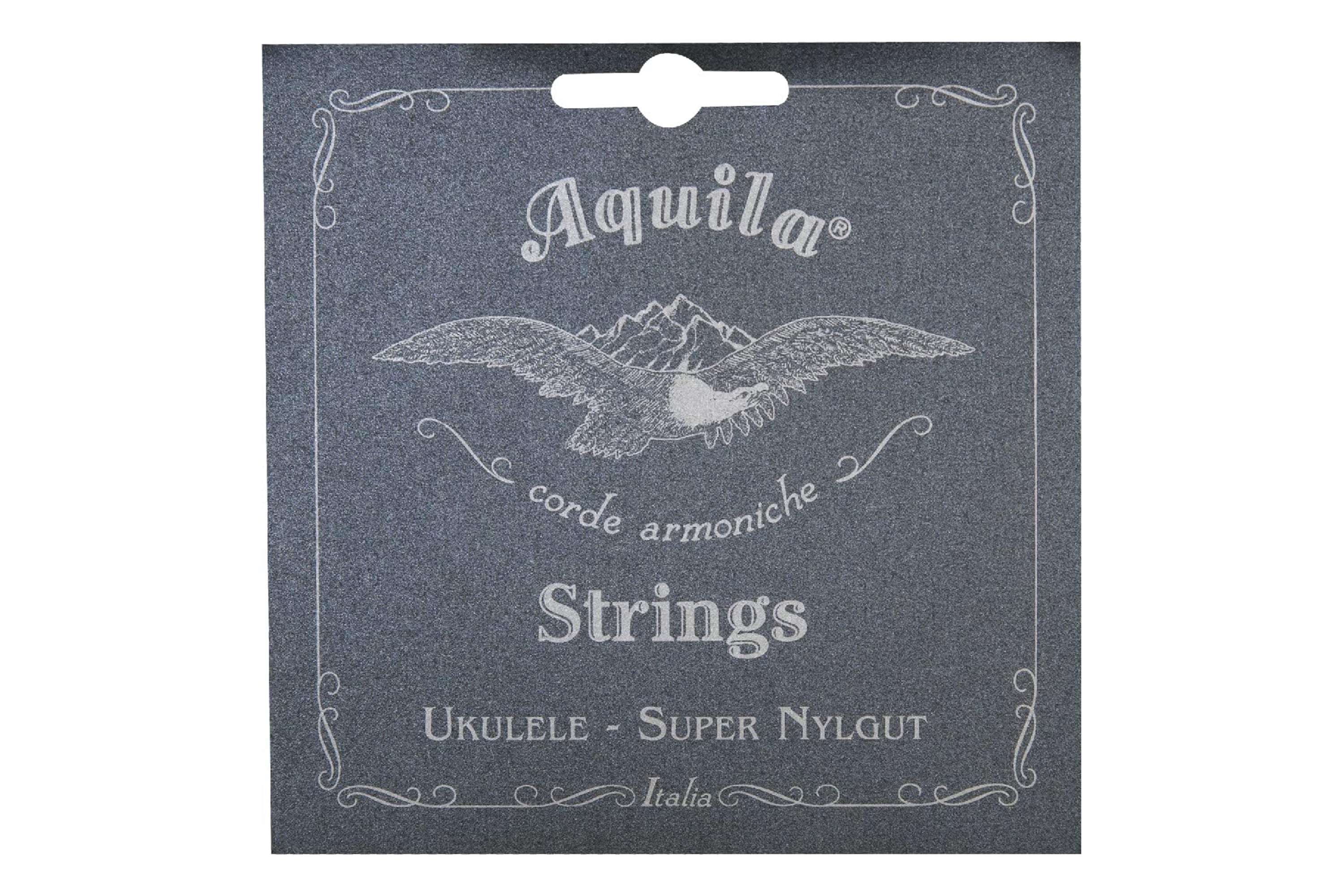 Aquila 104U Super Nylgut Ukulele Strings CONCERT (GCEA Tuning) - LOW G