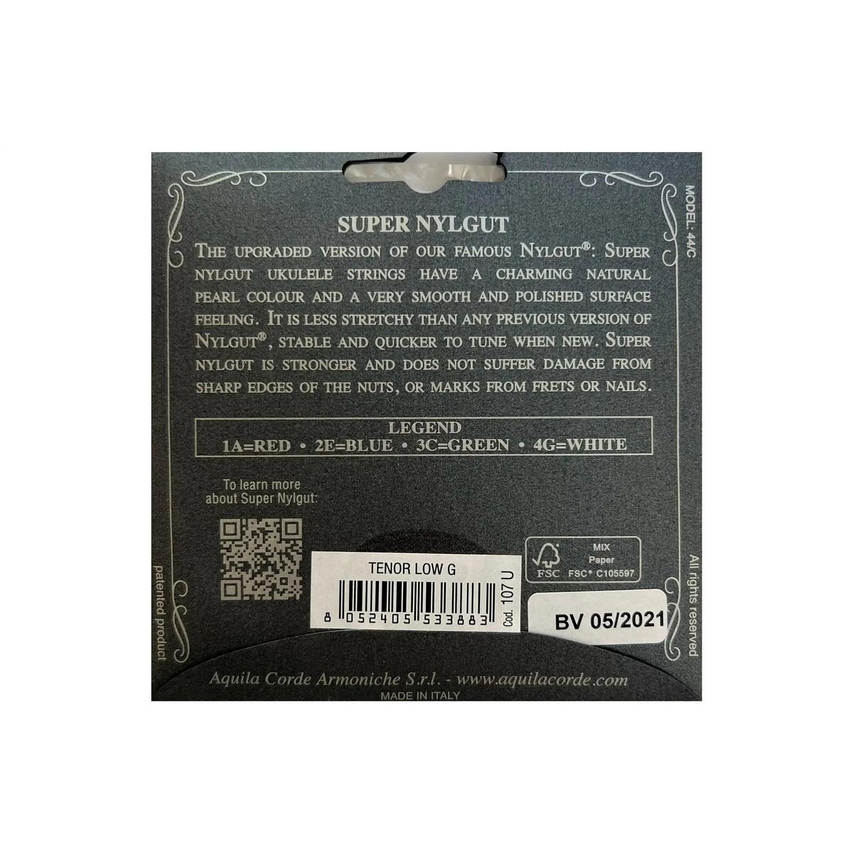 Aquila-107U-Tenor-Ukulele-Strings-1 | Terry Carter Music Store