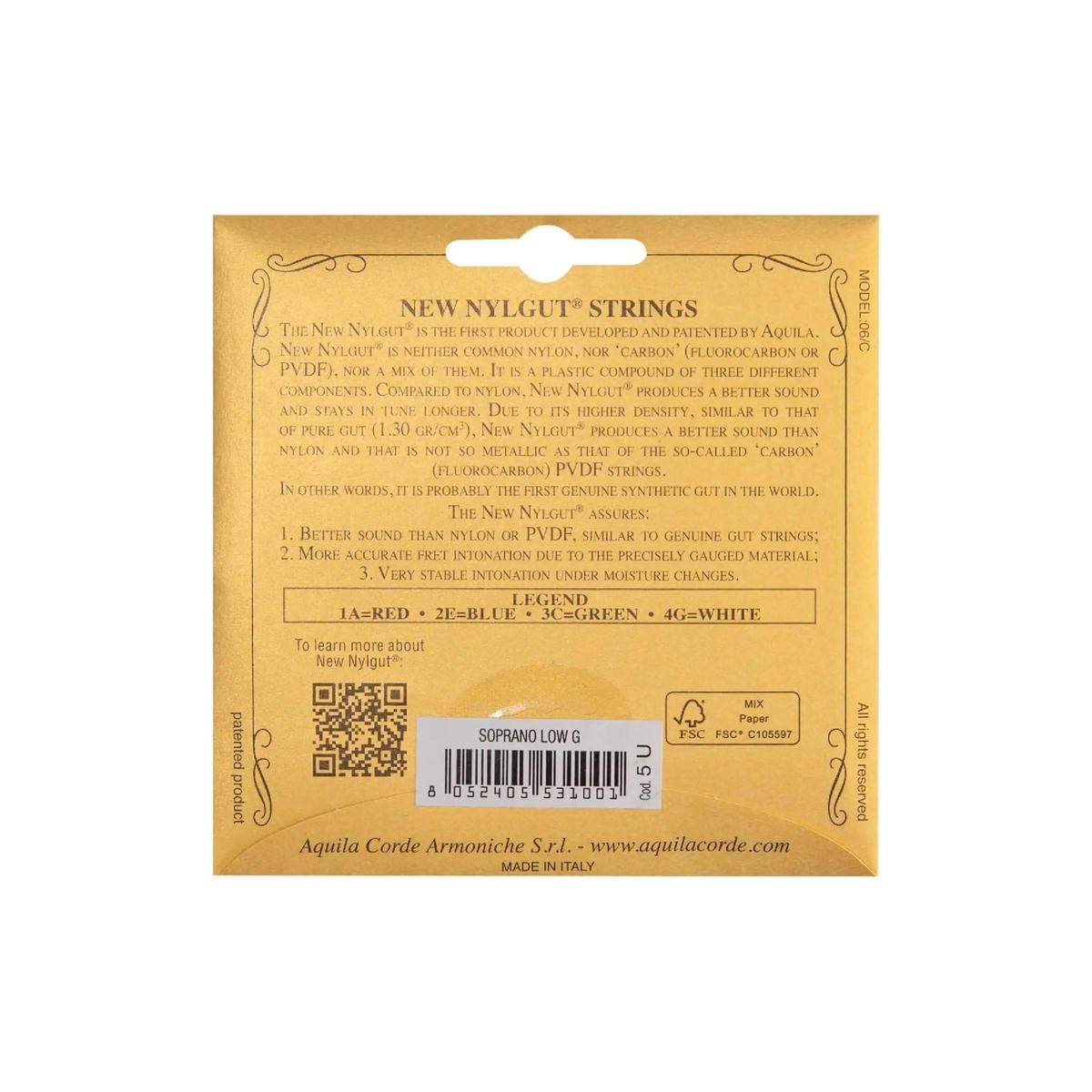 Aquila-5U-Soprano-Ukulele-Strings-3 | Terry Carter Music Store