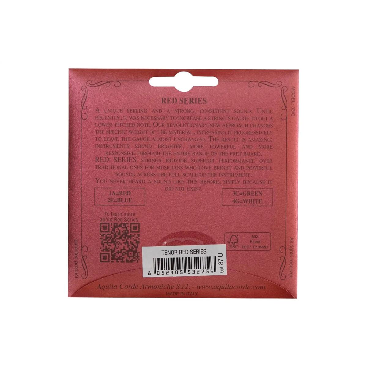 Aquila-87U-Tenor-Ukulele-Strings-5 | Terry Carter Music Store