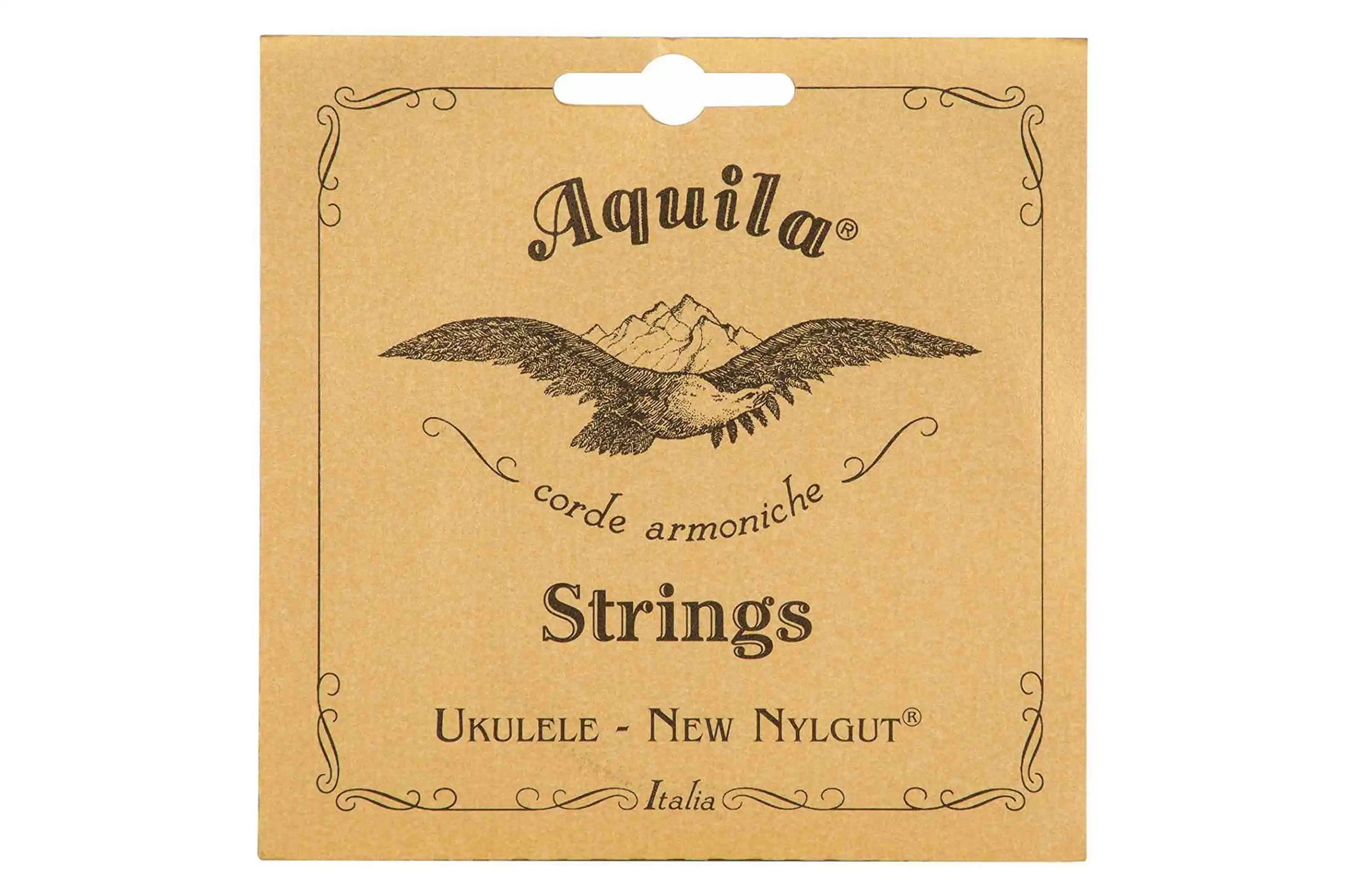 Aquila-New-Nylgut-Ukulele-Strings-SOPRANO-HIGH-G-_GCEA-Tuning_-4U | Terry Carter Music Store