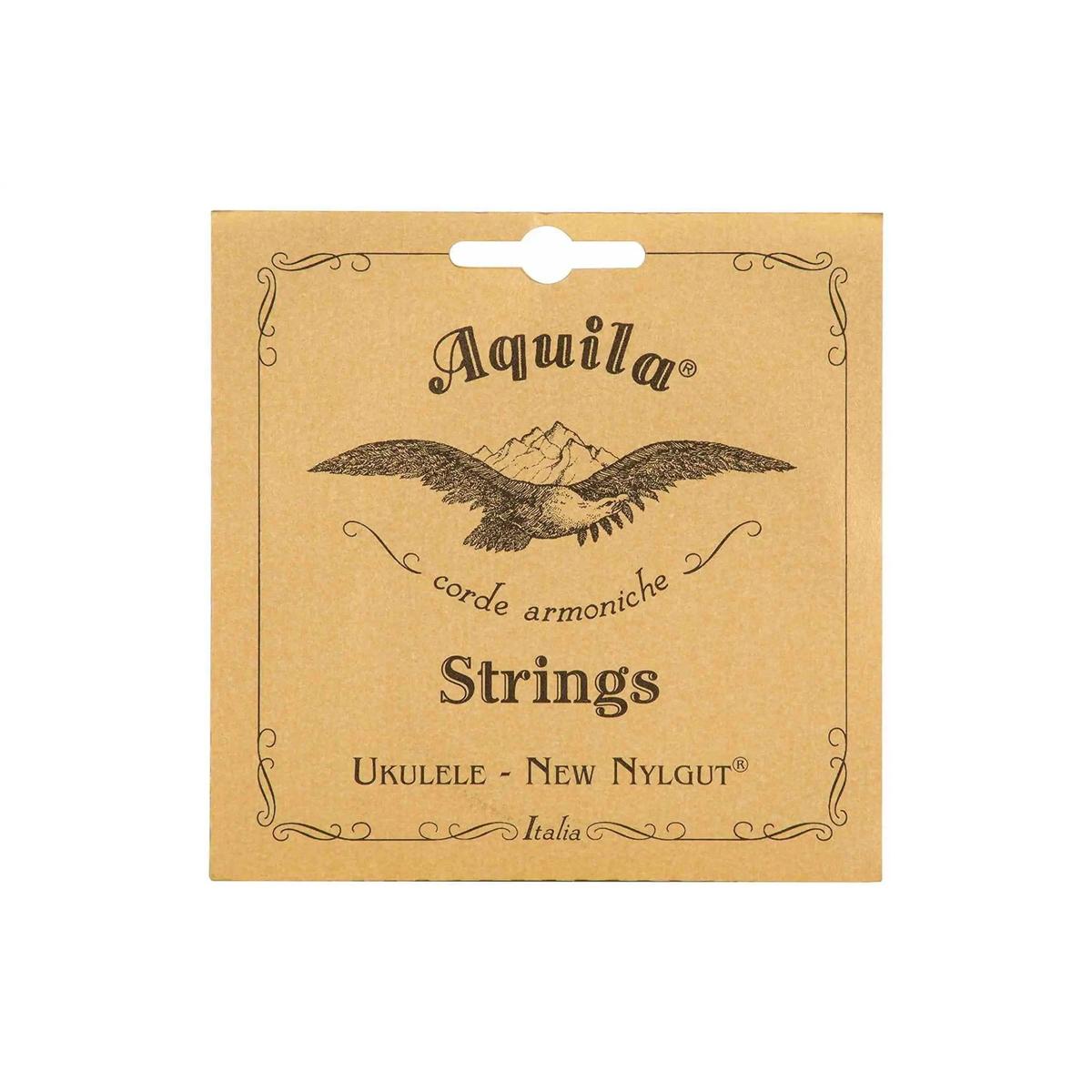 Aquila-New-Nylgut-Ukulele-Strings-SOPRANO-HIGH-G-_GCEA-Tuning_-4U | Terry Carter Music Store