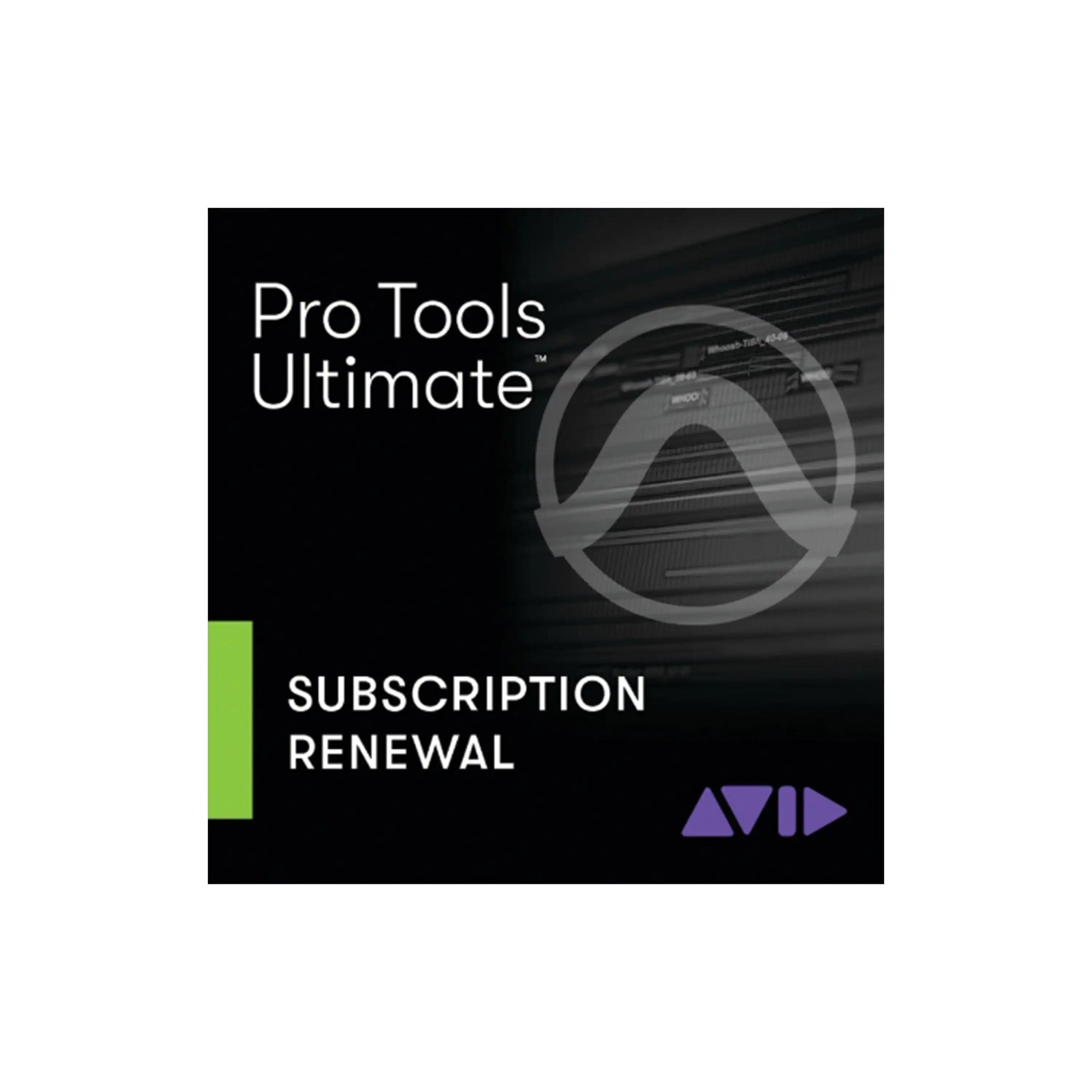 Avid-Pro-Tools-Ultimate-1-Year-Subscription | Terry Carter Music Store