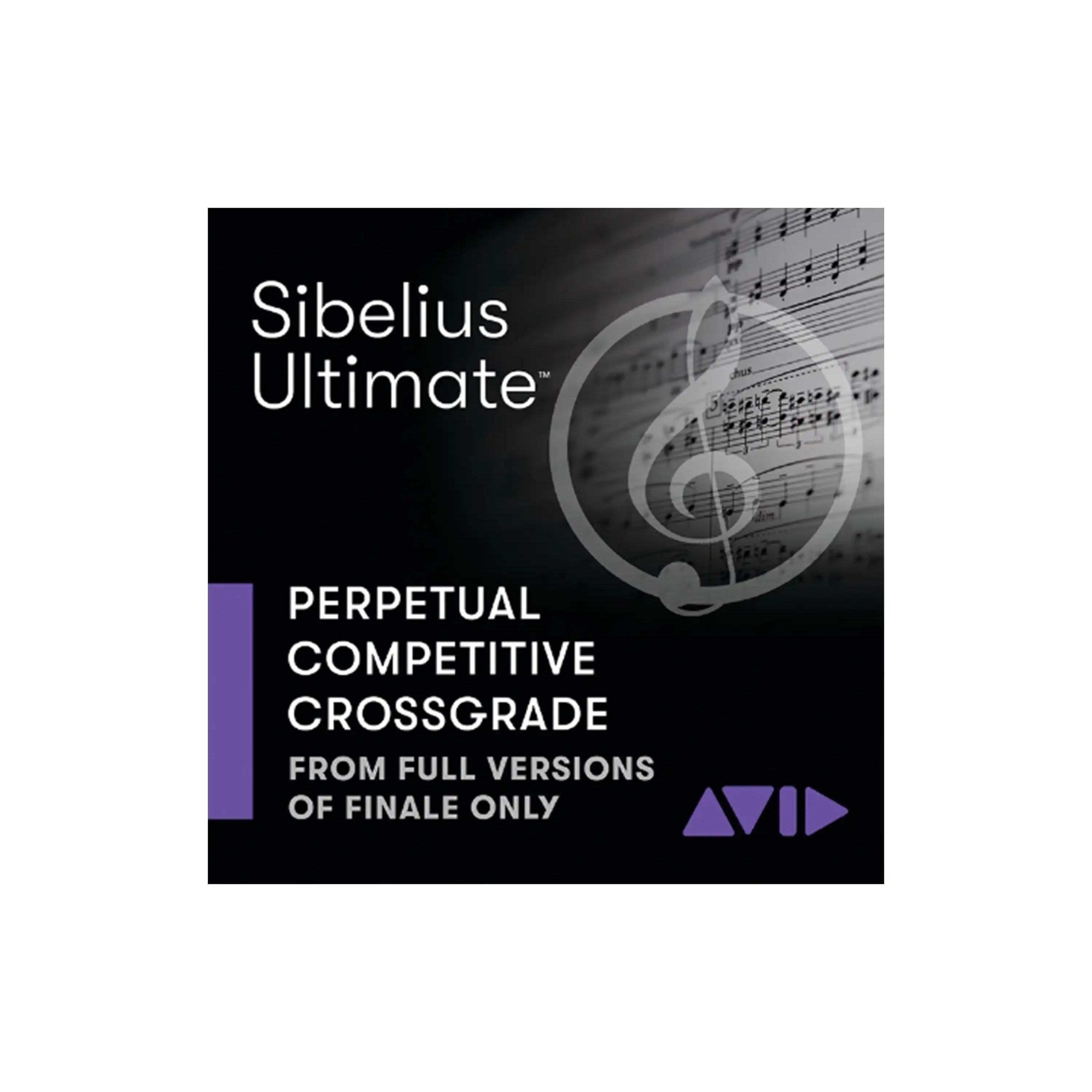 Avid-Sibelius-Ultimate-Perpetual | Terry Carter Music Store