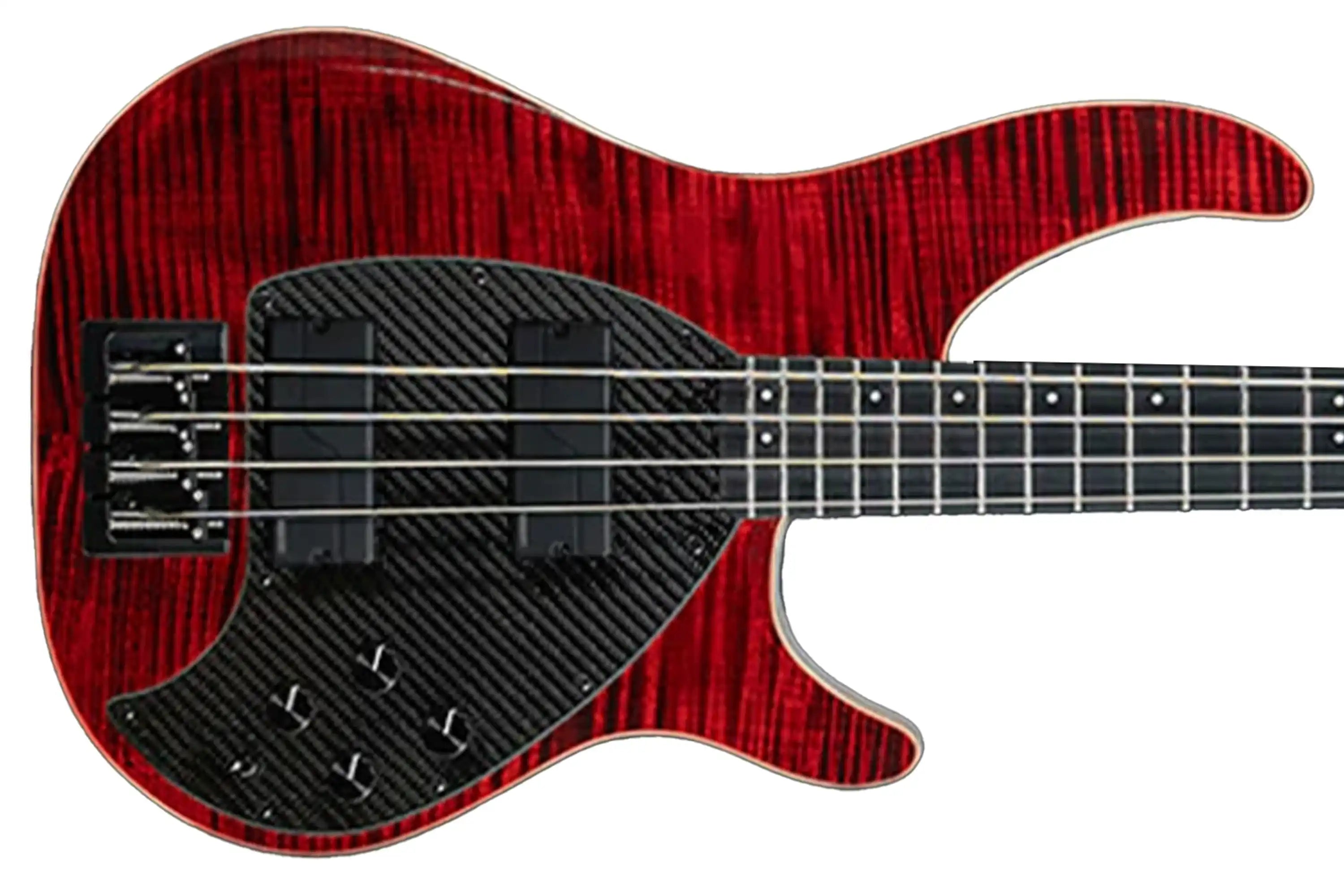 BASS_4CS_FLM_RED_UP_FISHMAN4KNOB2 | Terry Carter Music Store