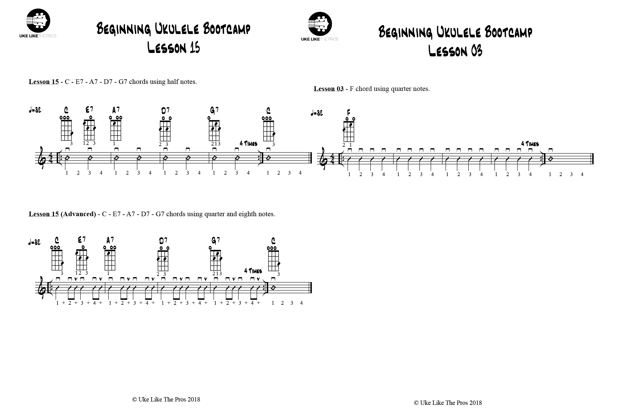 Beginning Ukulele Bootcamp Course