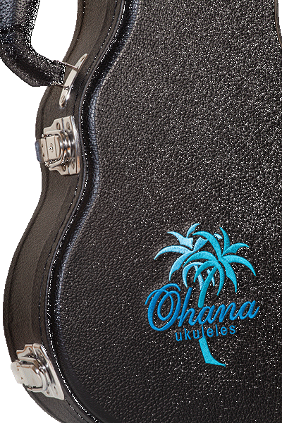 Ohana BEM-21 Black Soprano Ukulele Hardshell Case