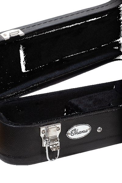 Ohana BEM-21 Black Soprano Ukulele Hardshell Case