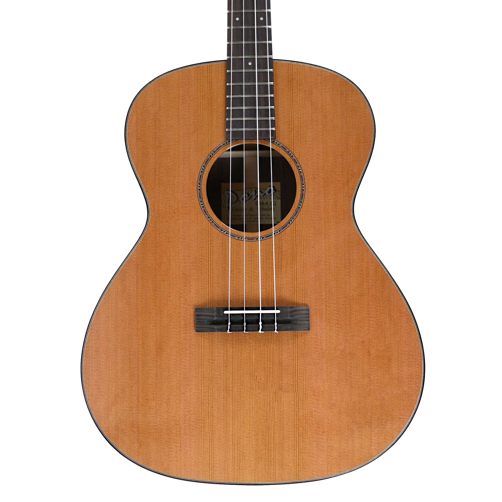 Pono BN4-4 Cedar & Rosewood Nui Baritone Ukulele