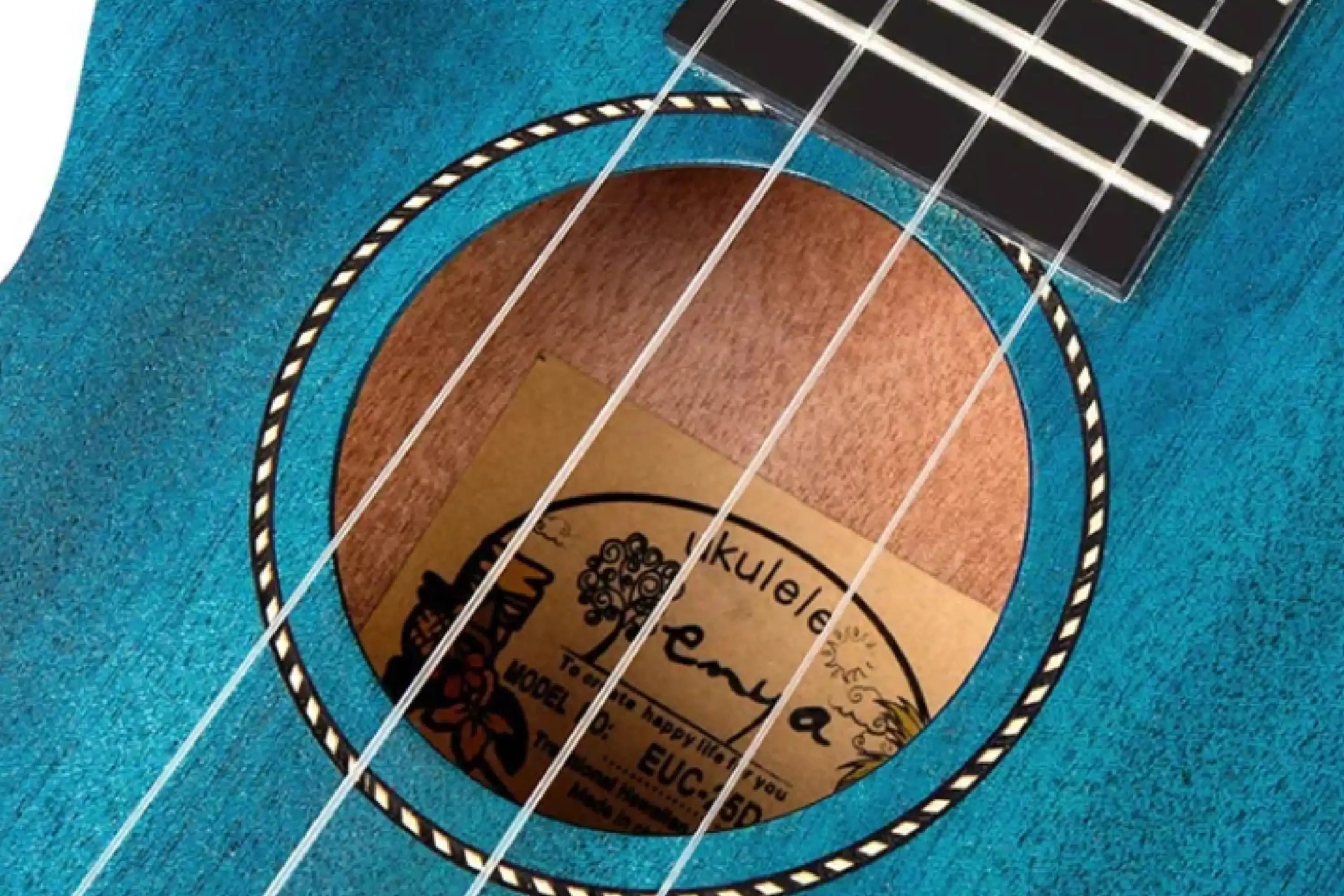 BUBlueSolidMahoganySopranoUkulele-03 | Terry Carter Music Store