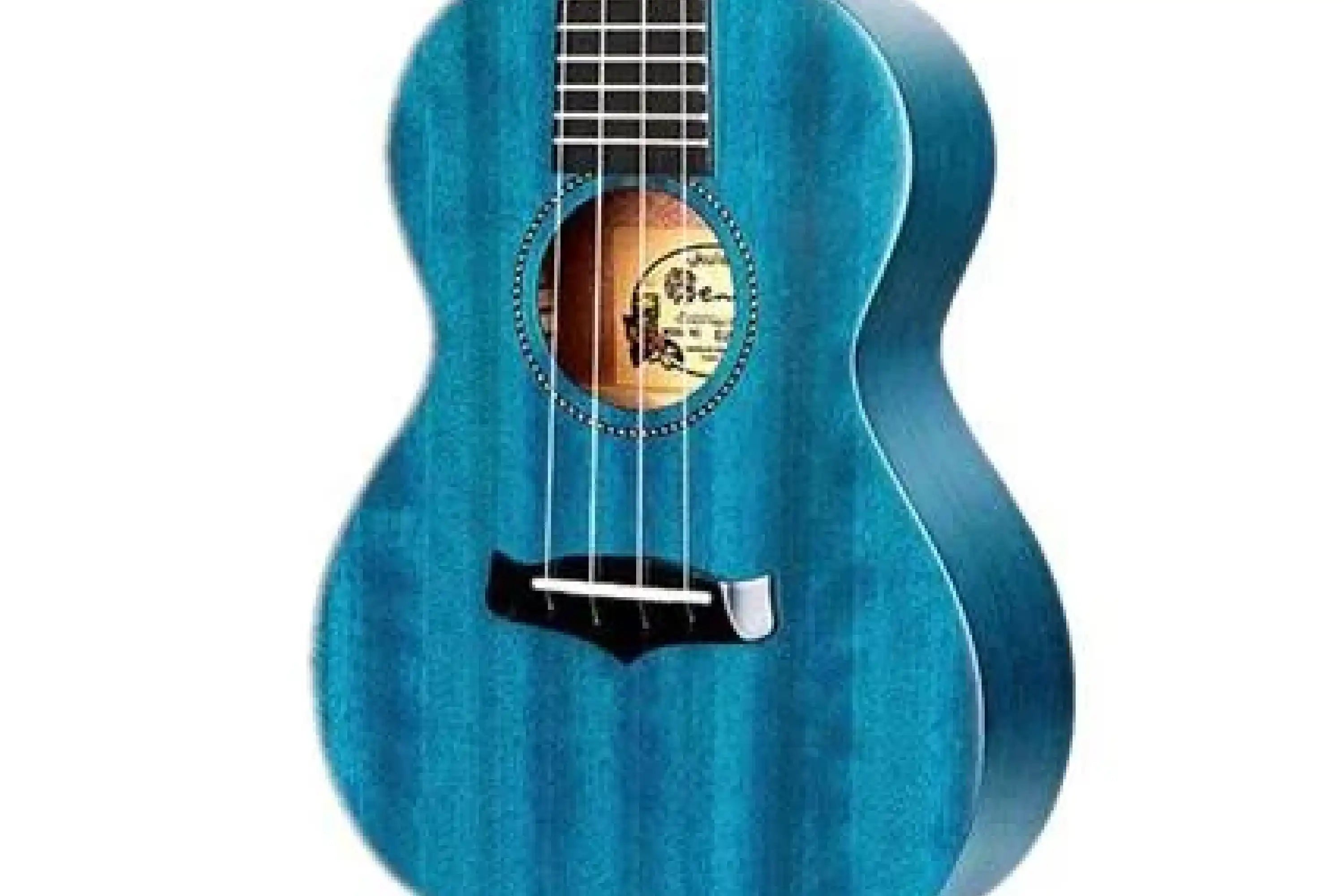 BUBlueSolidMahoganySopranoUkulele-07 | Terry Carter Music Store