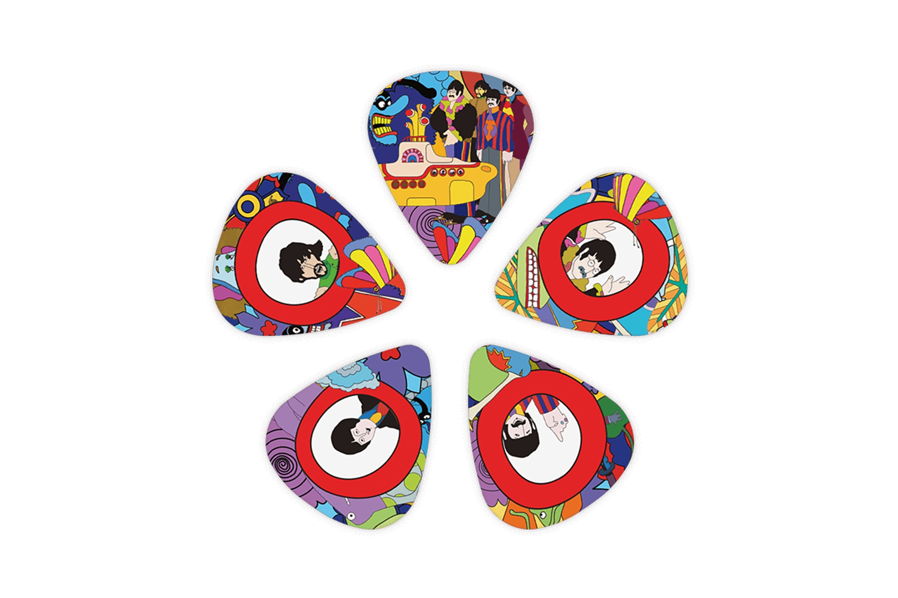 Beatles Yellow Submarine Picks