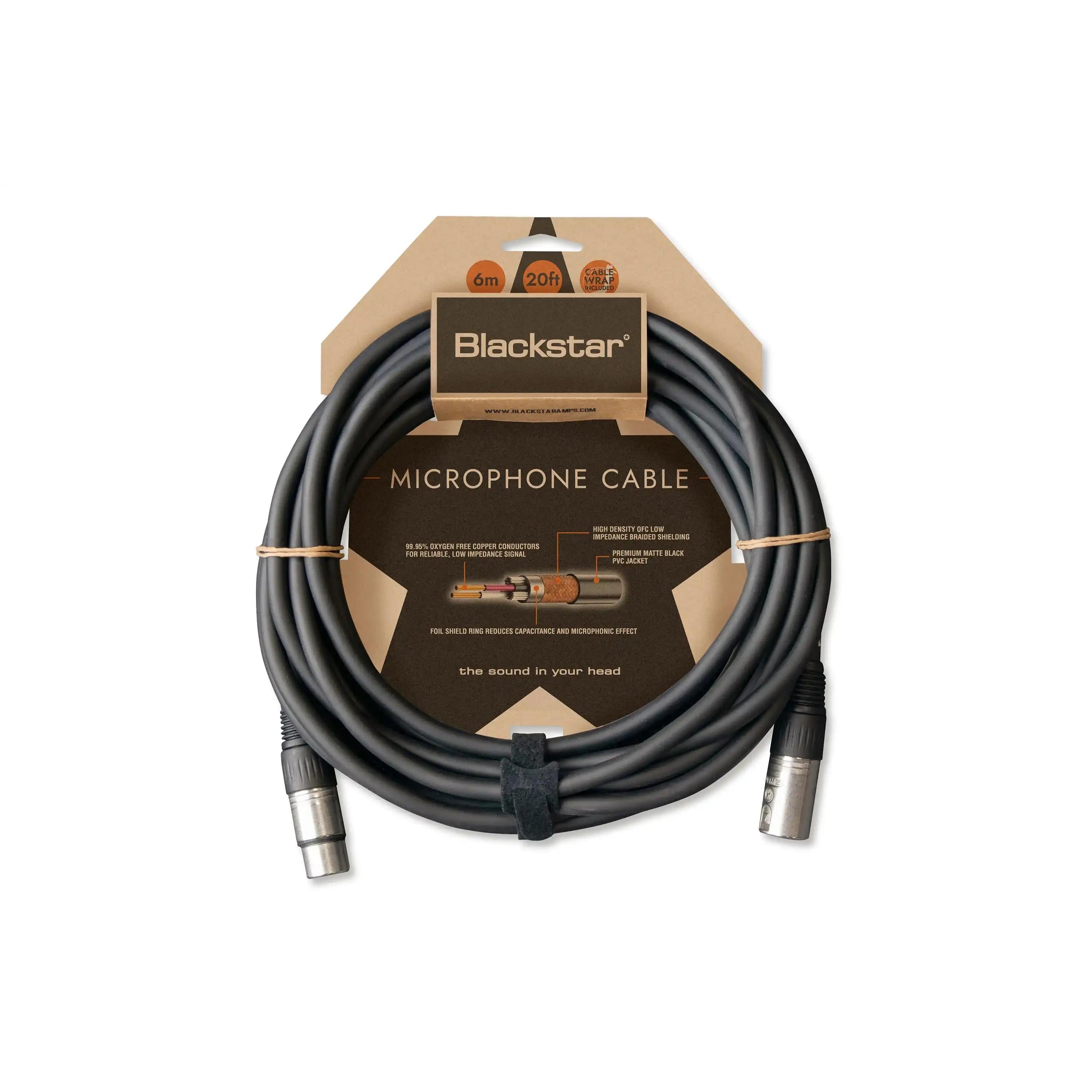 Blackstar-20ft-Microphone-Cable | Terry Carter Music Store