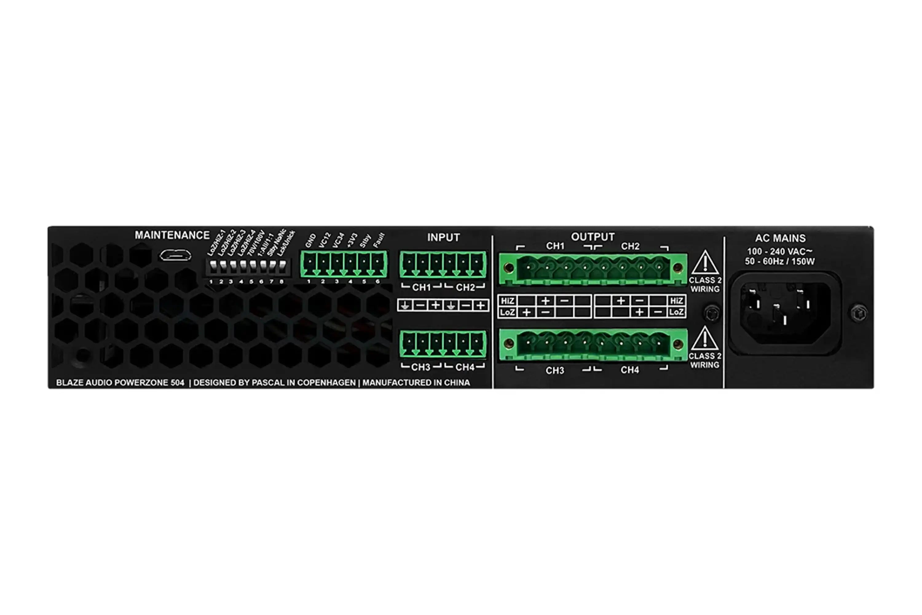 Blaze-PowerZone-504-Installation-Power-Amplifier1 | Terry Carter Music Store
