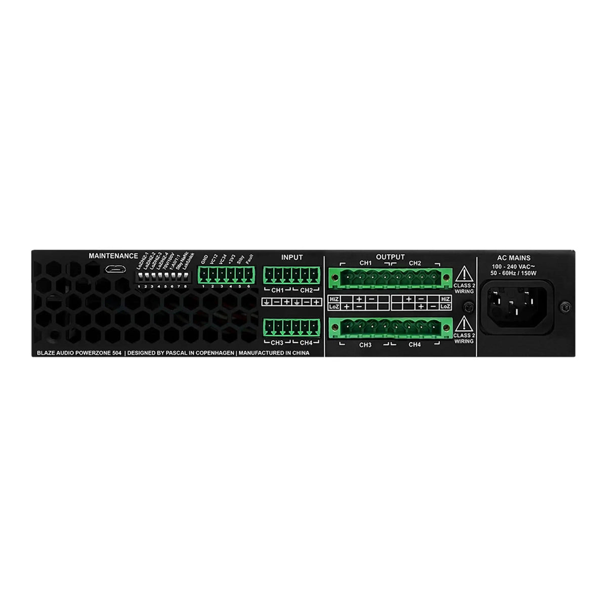 Blaze-PowerZone-504-Installation-Power-Amplifier1 | Terry Carter Music Store