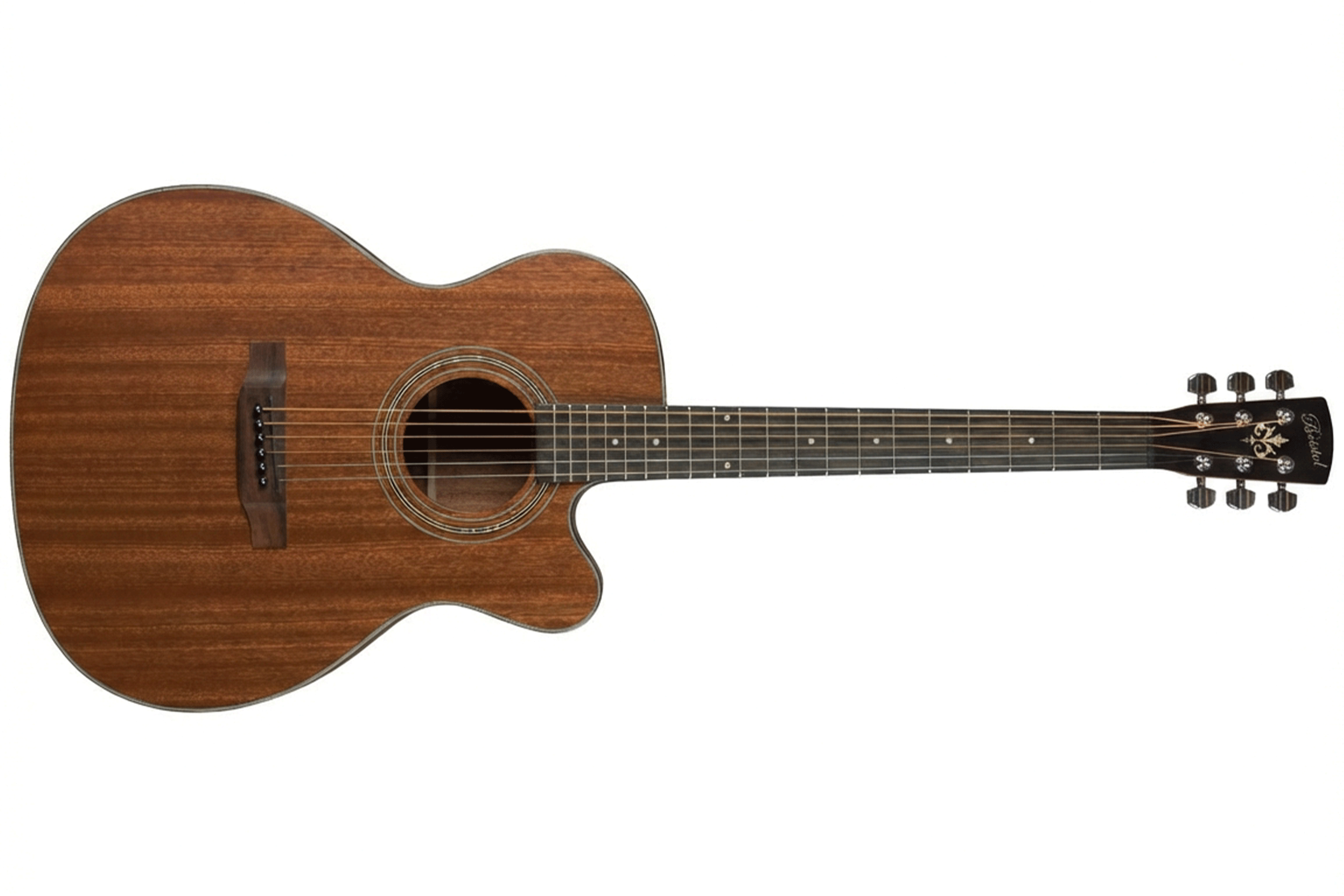 Bristol by Blueridge BM-15CE 000 Acoustic-Electric Guitar with Cutaway