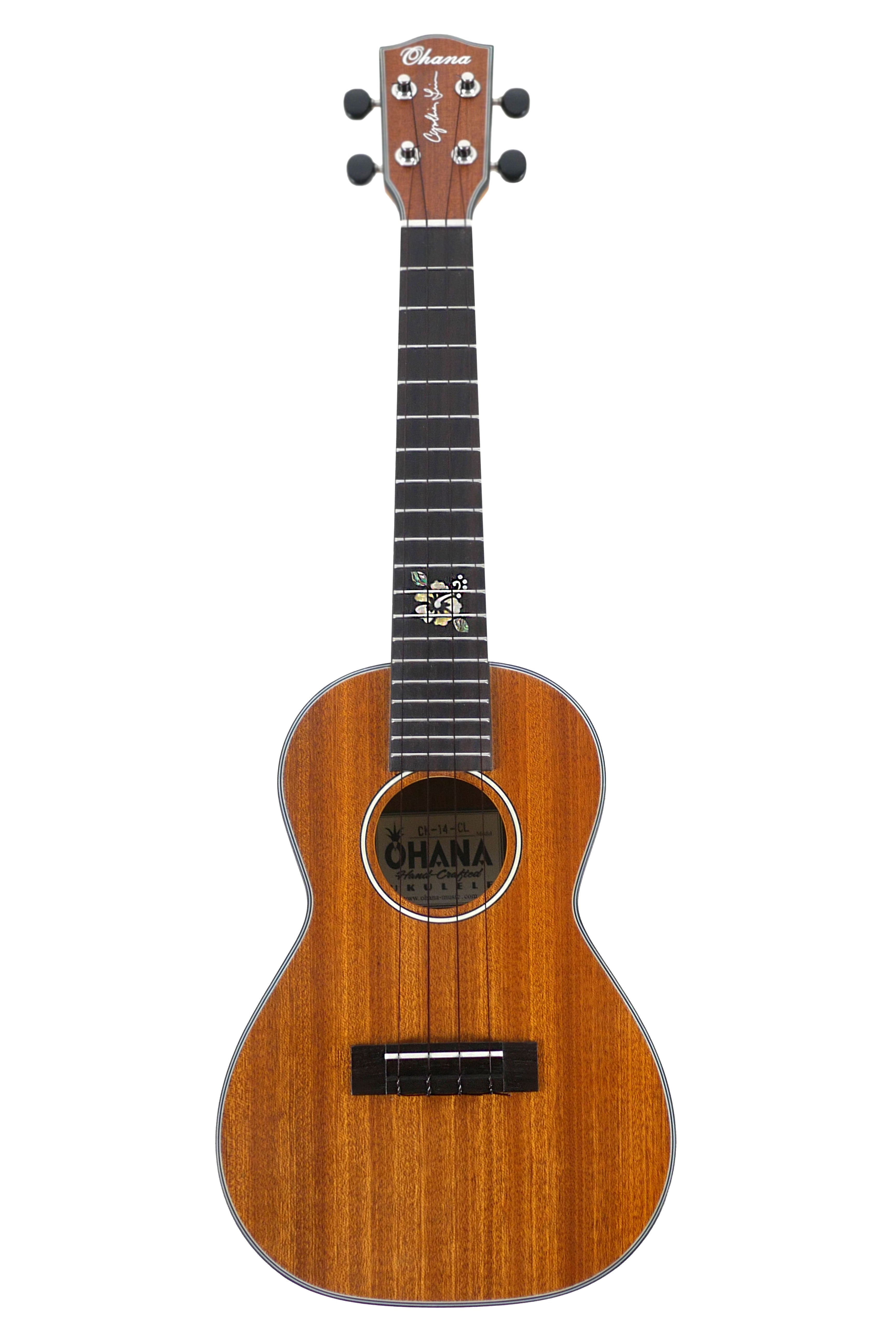 Ohana CK-14-CL Cynthia Lin Concert Ukulele