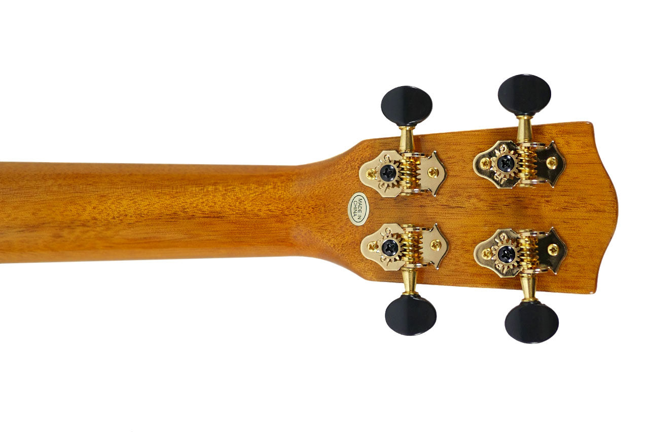 Ohana CK-150QEL Quilted Eucalyptus Concert Ukulele