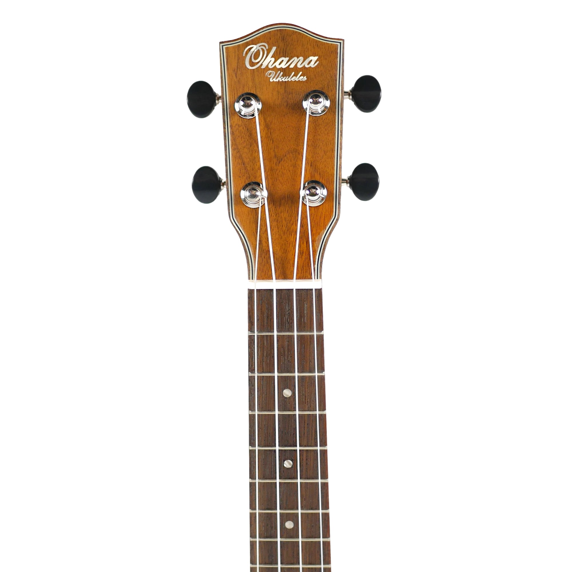Ohana CK-35CE Solid Mahogany Concert Ukulele