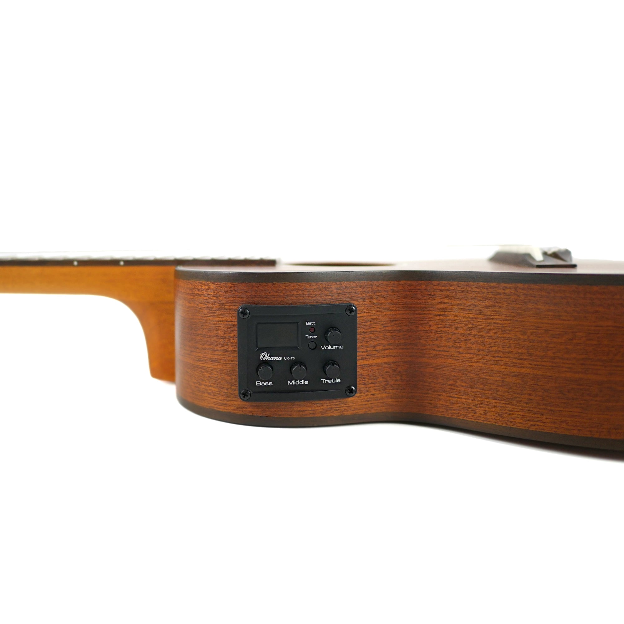 Ohana CK-35CE Solid Mahogany Concert Ukulele