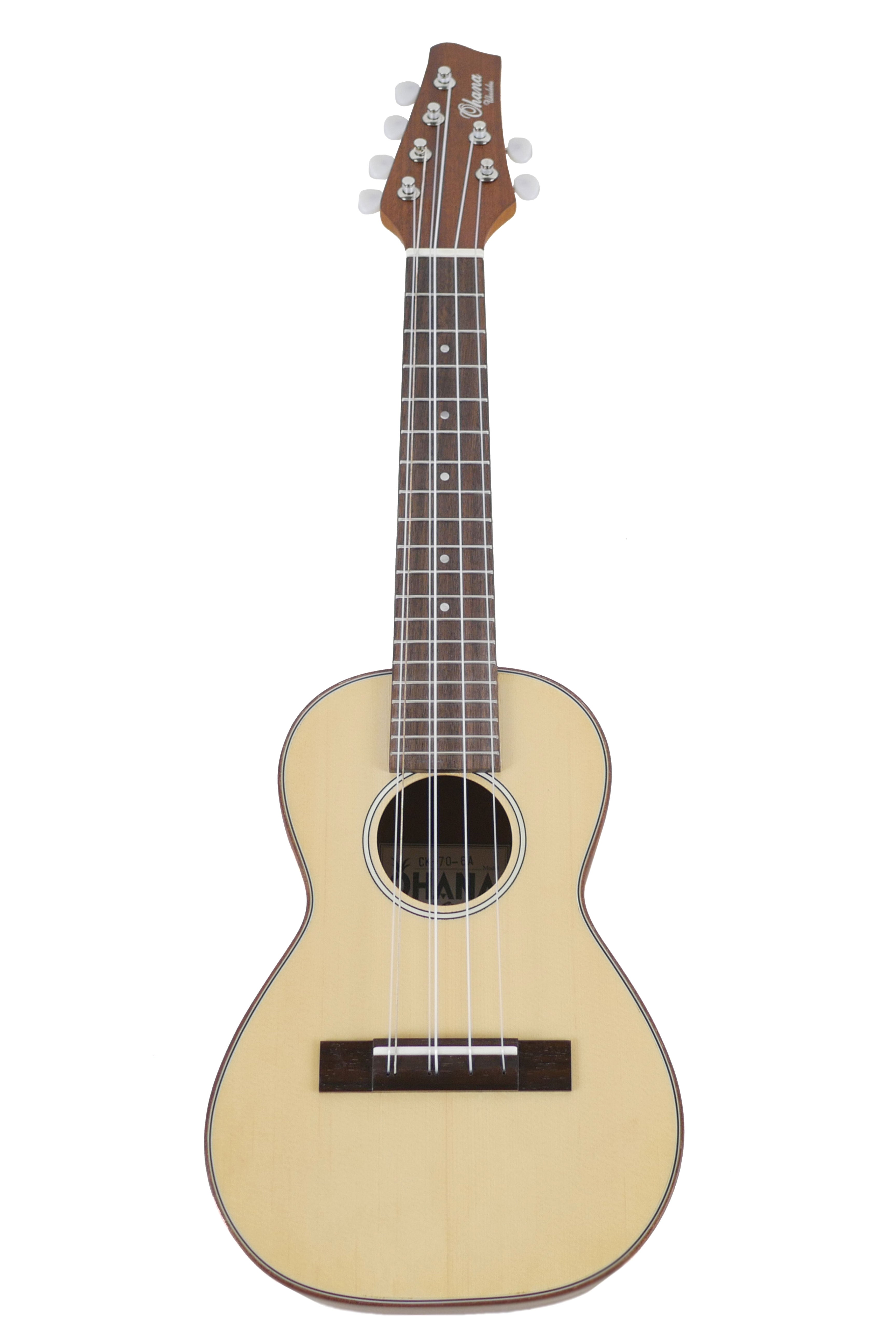 Ohana CK-70-A6 6-String Concert Ukulele