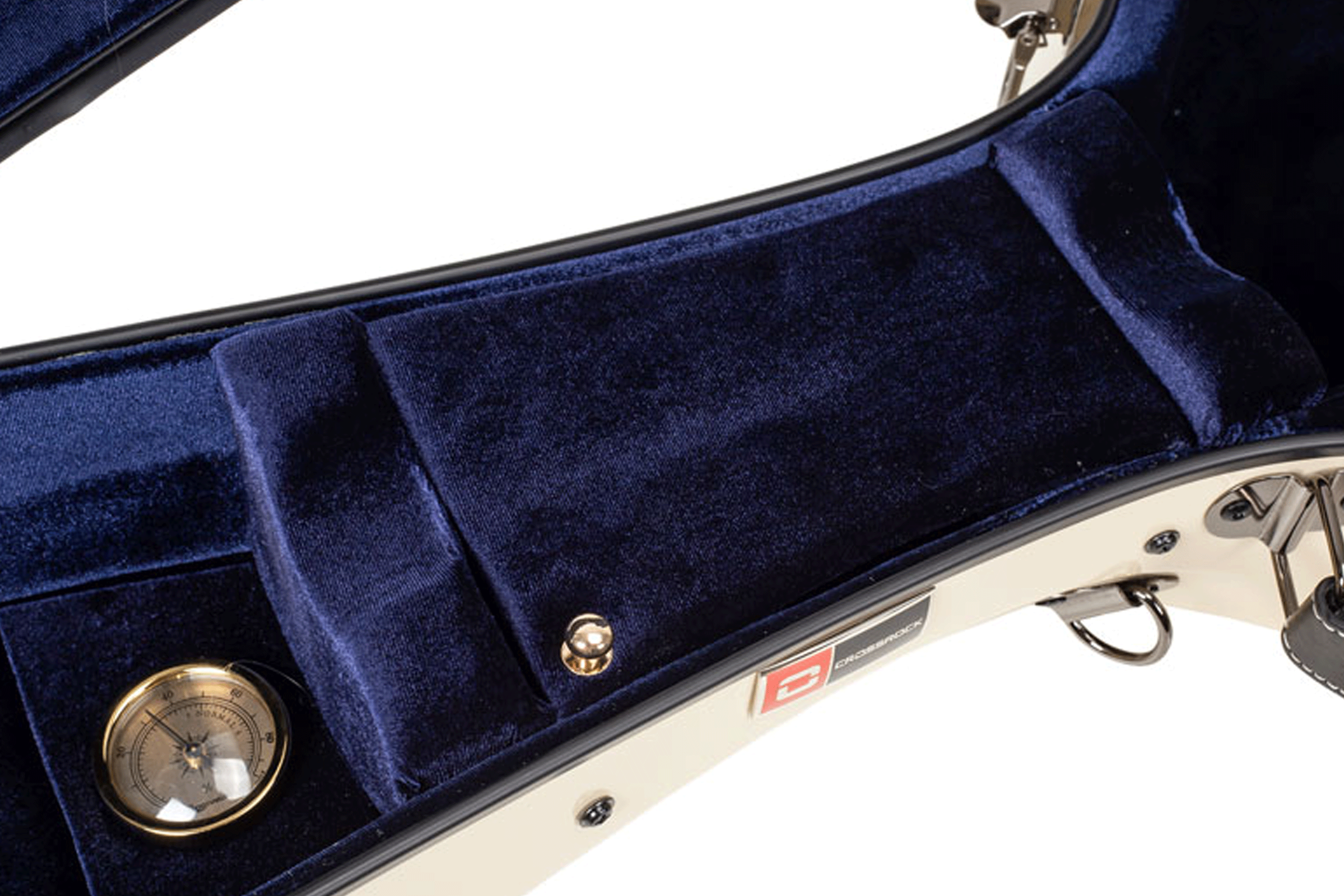 Crossrock 00 Style Fiberglass Guitar Case