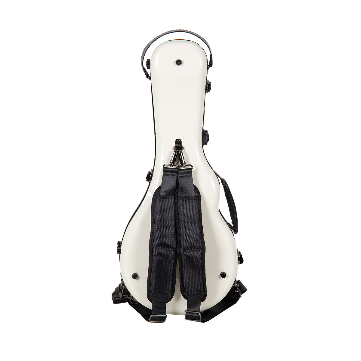 Crossrock CRF2020MAF Fiberglass A/F-Style Mandolin Case - Ivory