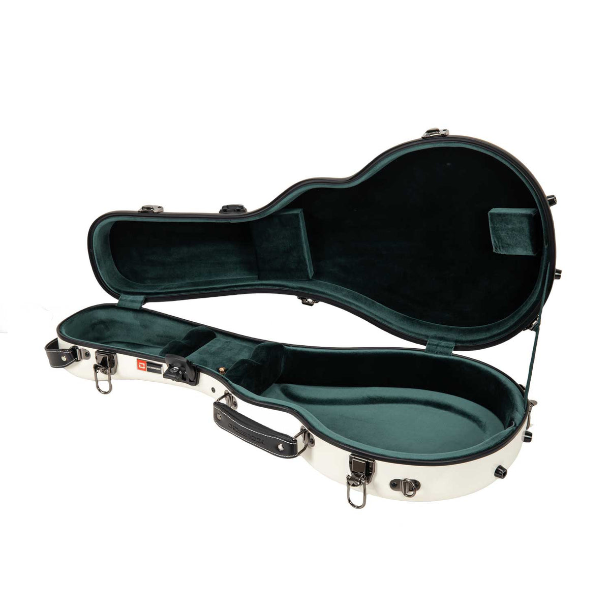 Crossrock CRF2020MAF Fiberglass A/F-Style Mandolin Case - Ivory