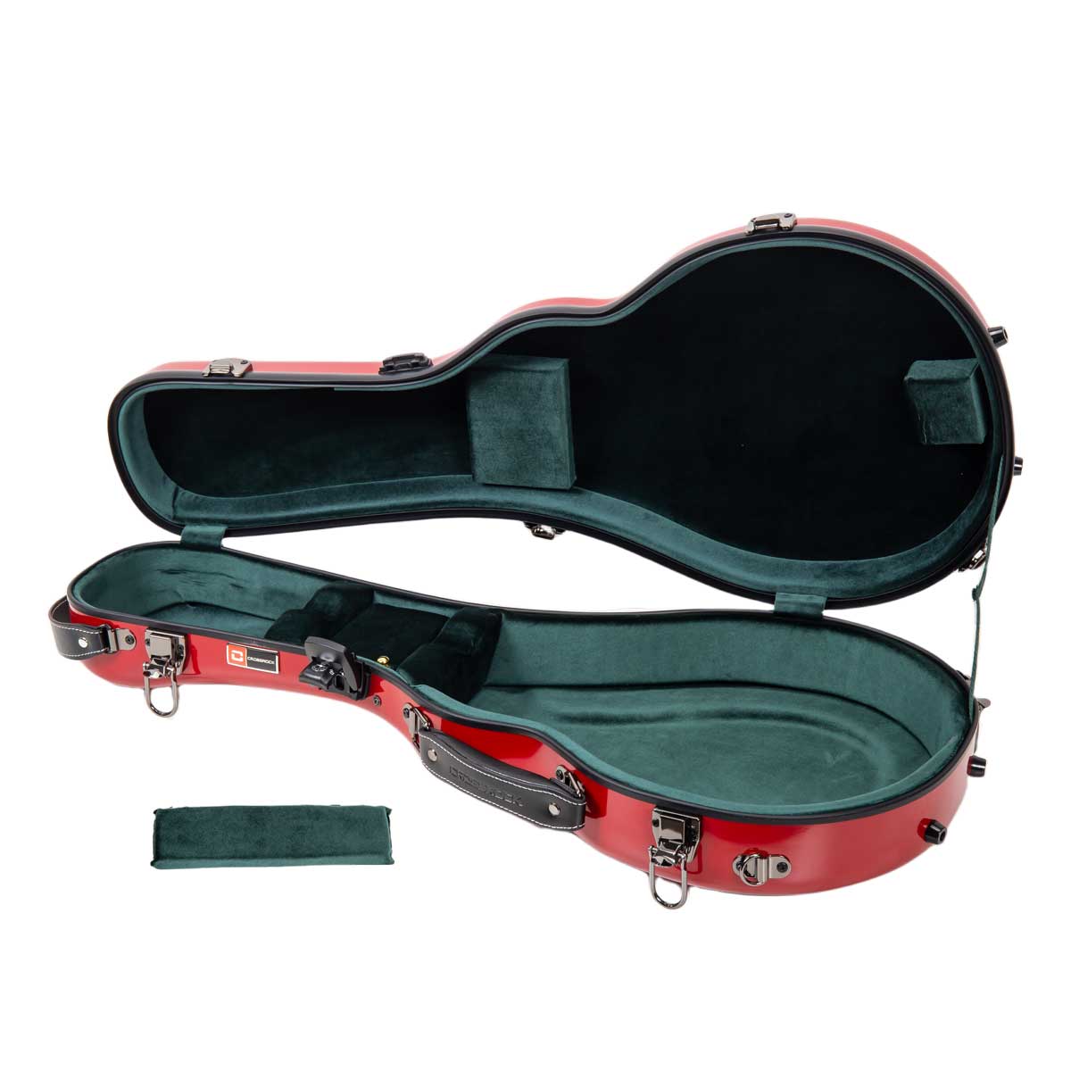 Crossrock CRF2020MAF Fiberglass A/F-Style Mandolin Case - Red