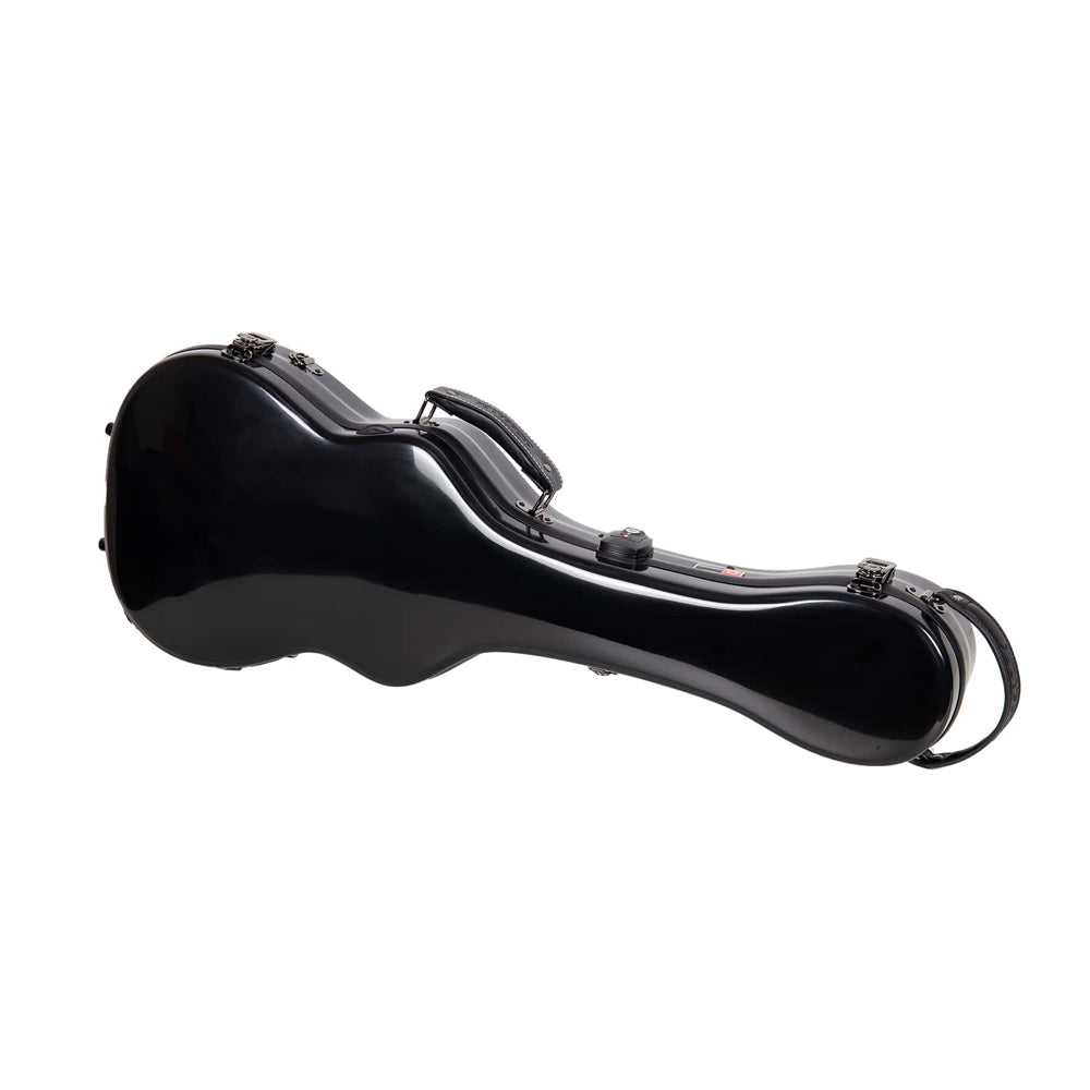 Crossrock CRF2030BU Fiberglass Baritone Ukulele Case - Black