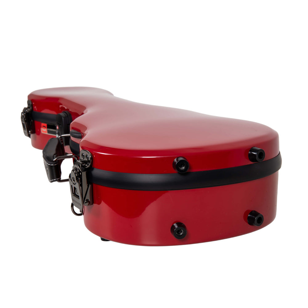Crossrock CRF2030SU Fiberglass Soprano Ukulele Case - Red