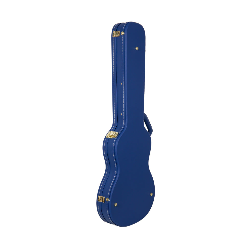 Crossrock Vibrant-Blue PRS SE guitar case, alternate view