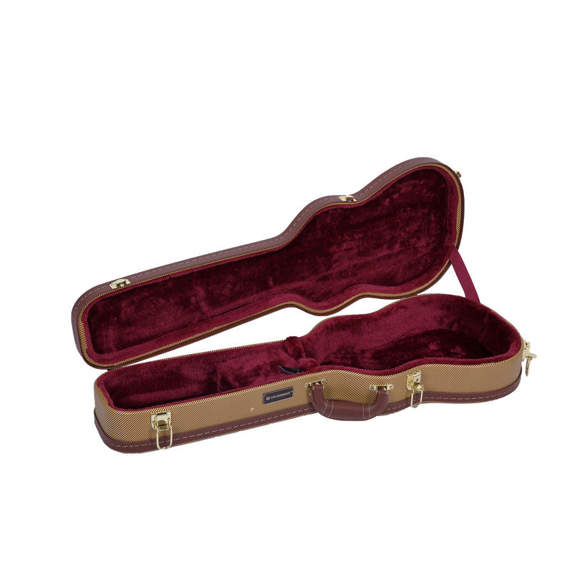 Crossrock CRW620BU Baritone Ukulele Case - Tweed