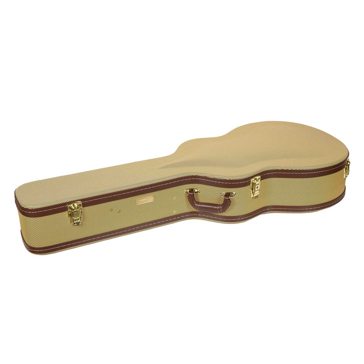 Crossrock CRW620JA16 Hollowbody Archtop Guitar Case - Tweed