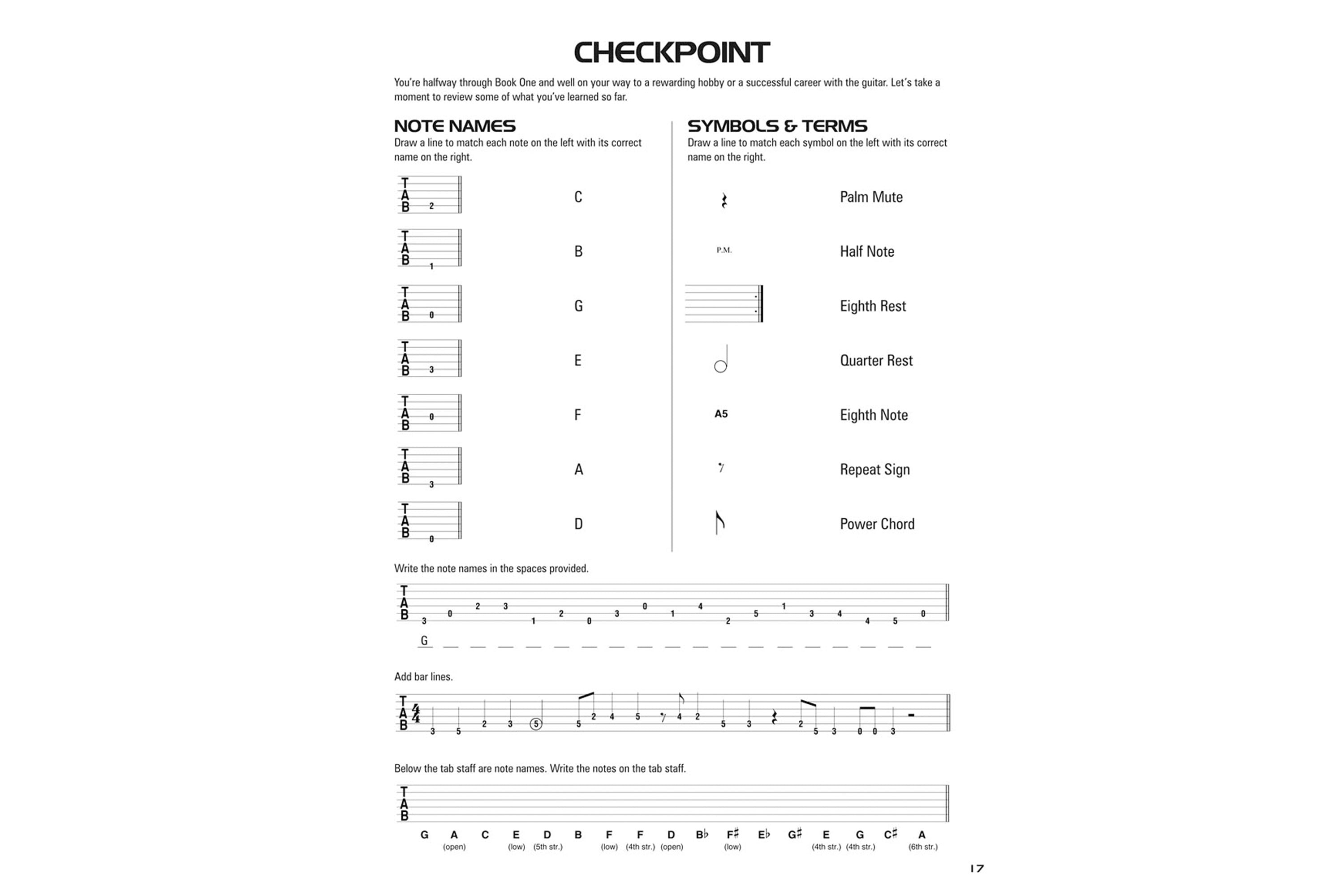 Hal Leonard Guitar Tab Method: All-in-One Edition